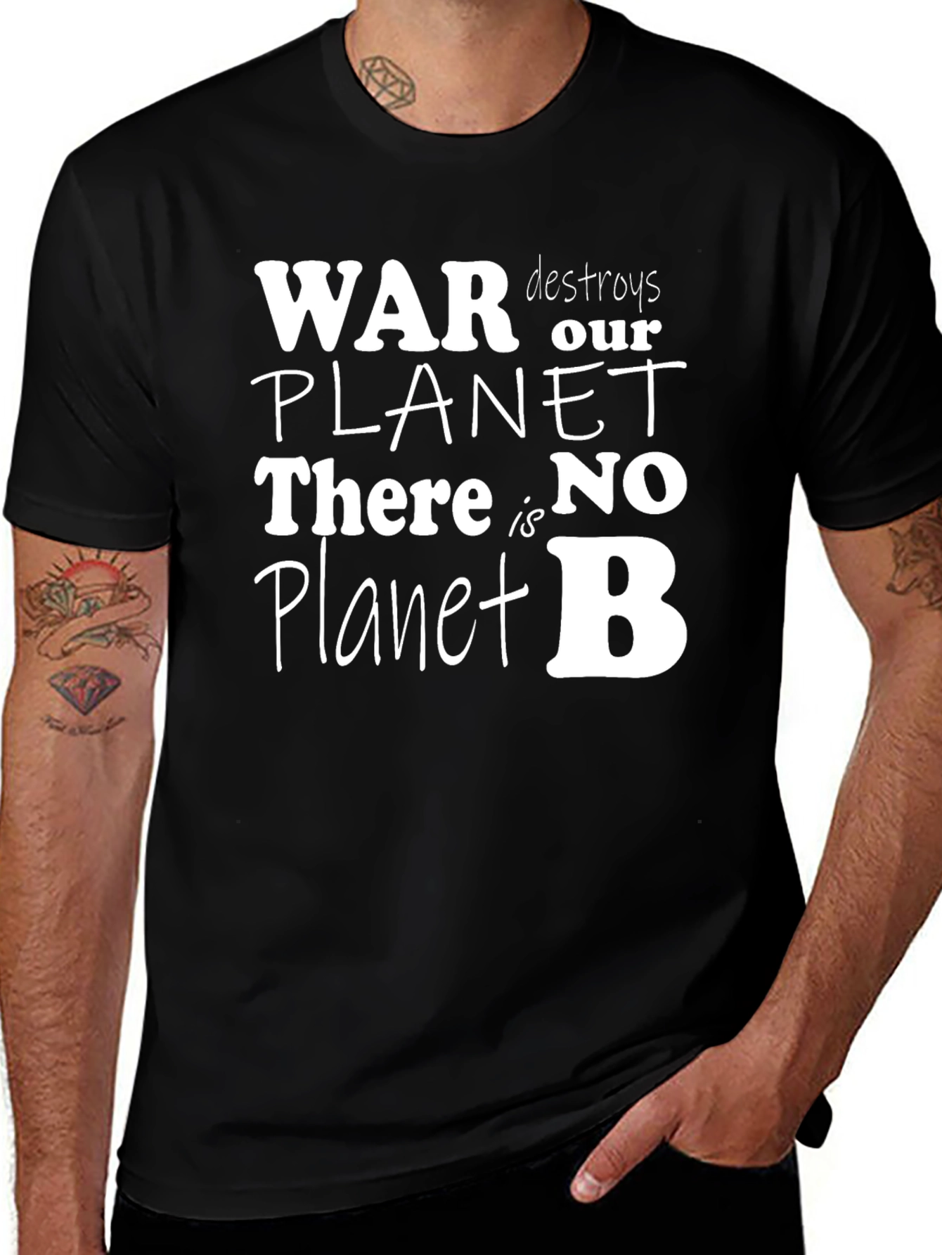 War Destroys Our Planet T-Shirt