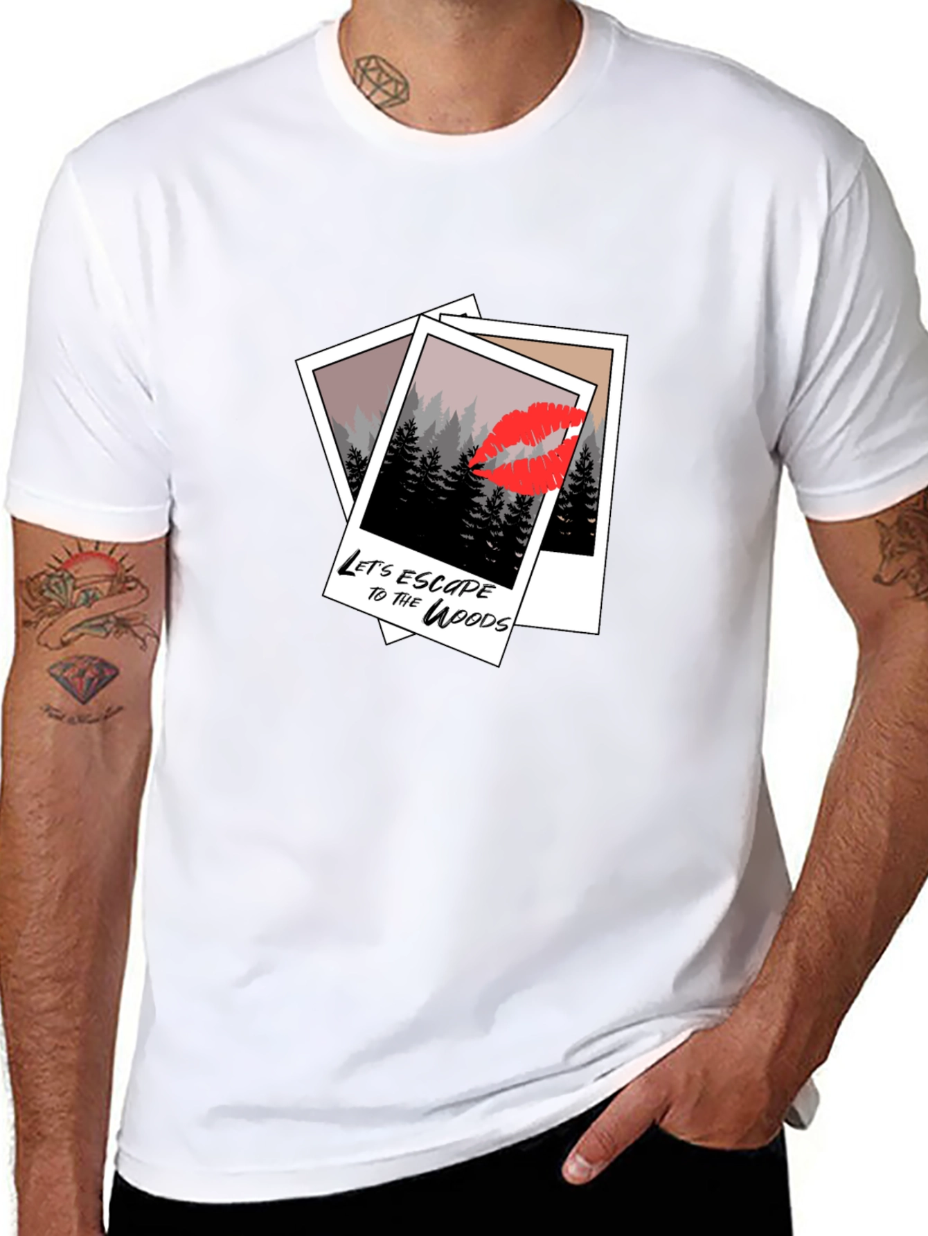 Lets Escape to the Woods T-Shirt
