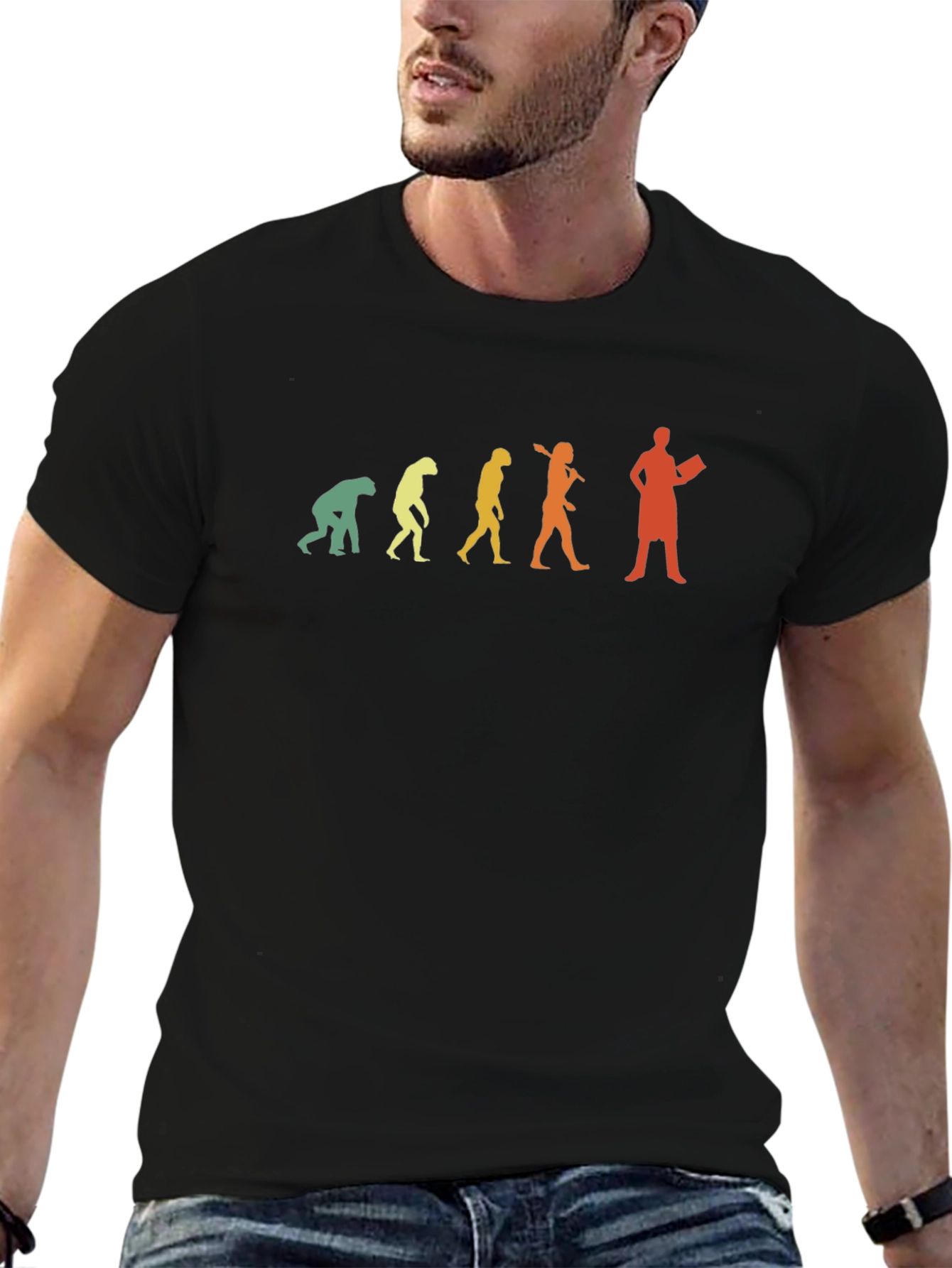 Evolution of Science T-Shirt - Classic Black Tee