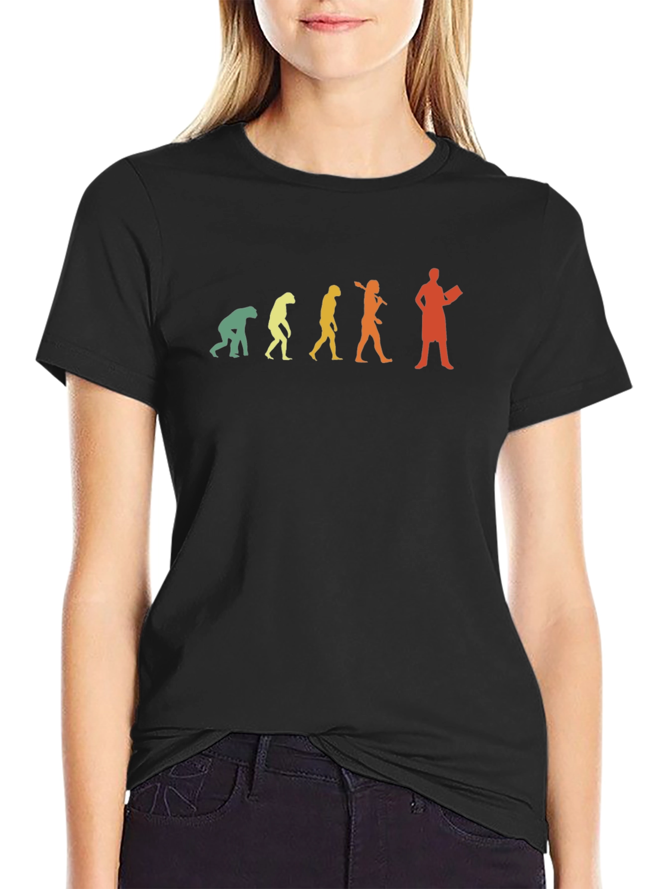 Evolution of Science T-Shirt - Classic Black Tee