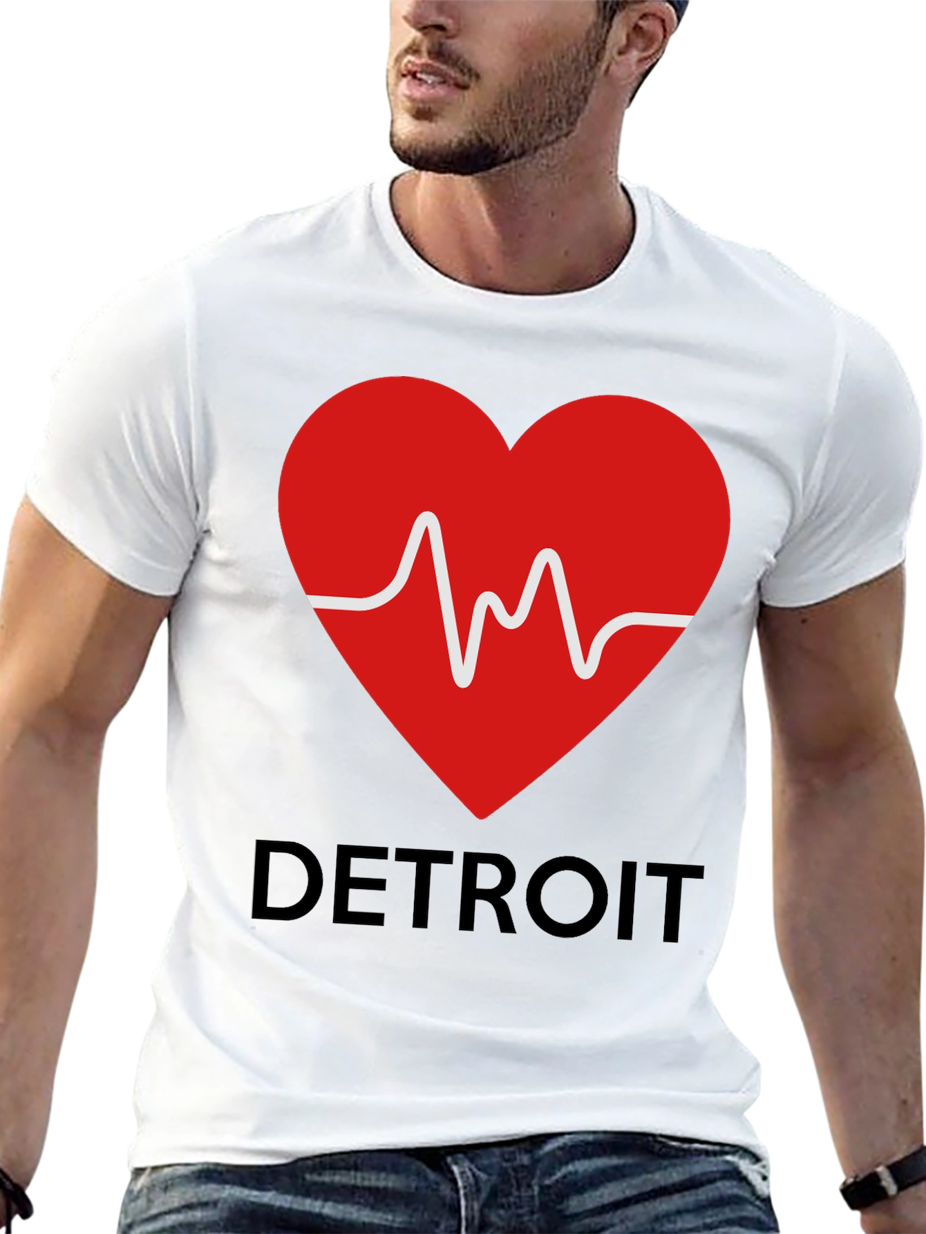 Detroit Heartbeat T-Shirt