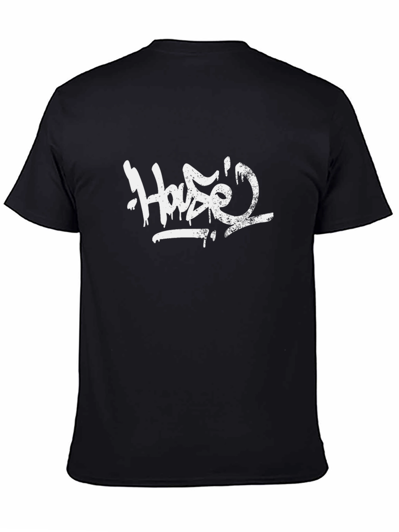 House2 Black Graphic Tee - Urban Streetwear