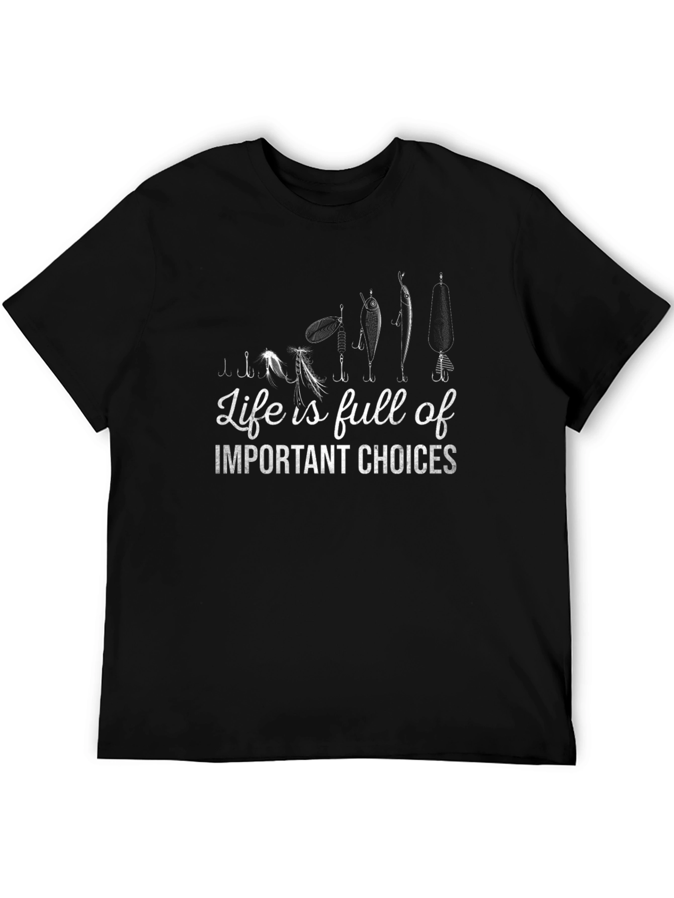 Fishing Lure T-Shirt - Lifes Choices Graphic Tee