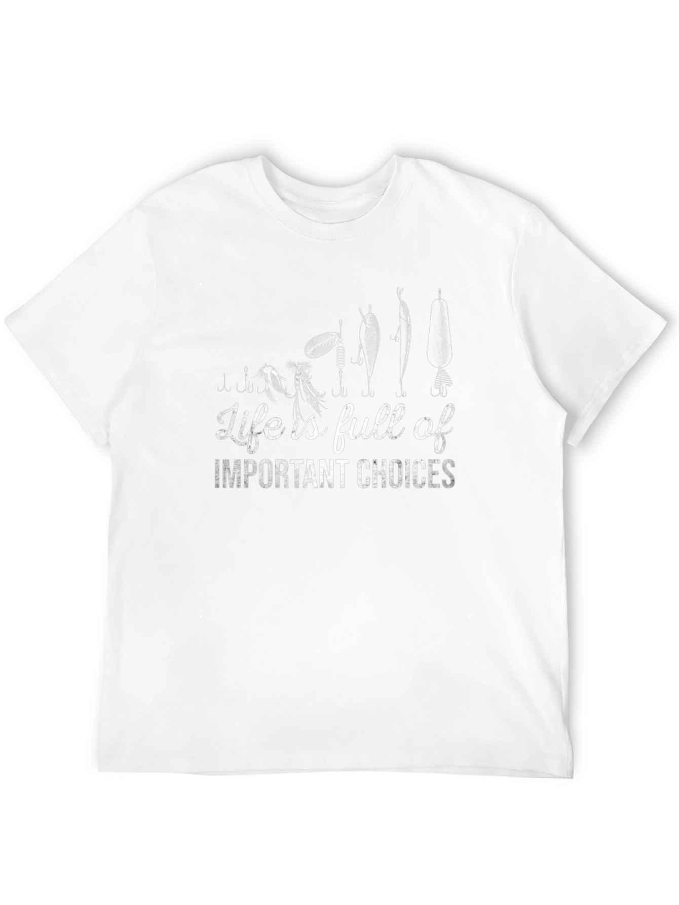 Fishing Lure T-Shirt - Lifes Choices Graphic Tee