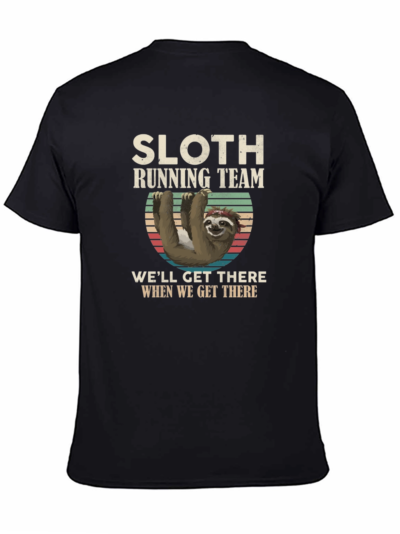 Sloth Running Team T-Shirt - Hilarious Graphic Tee