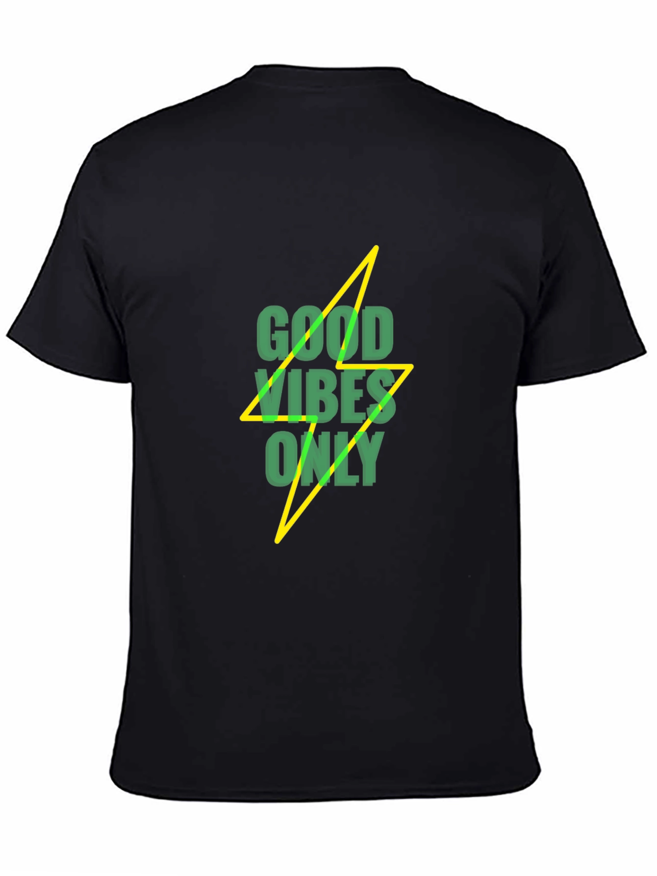 Good Vibes Only Graphic Tee - Stylish Mens T-Shirt
