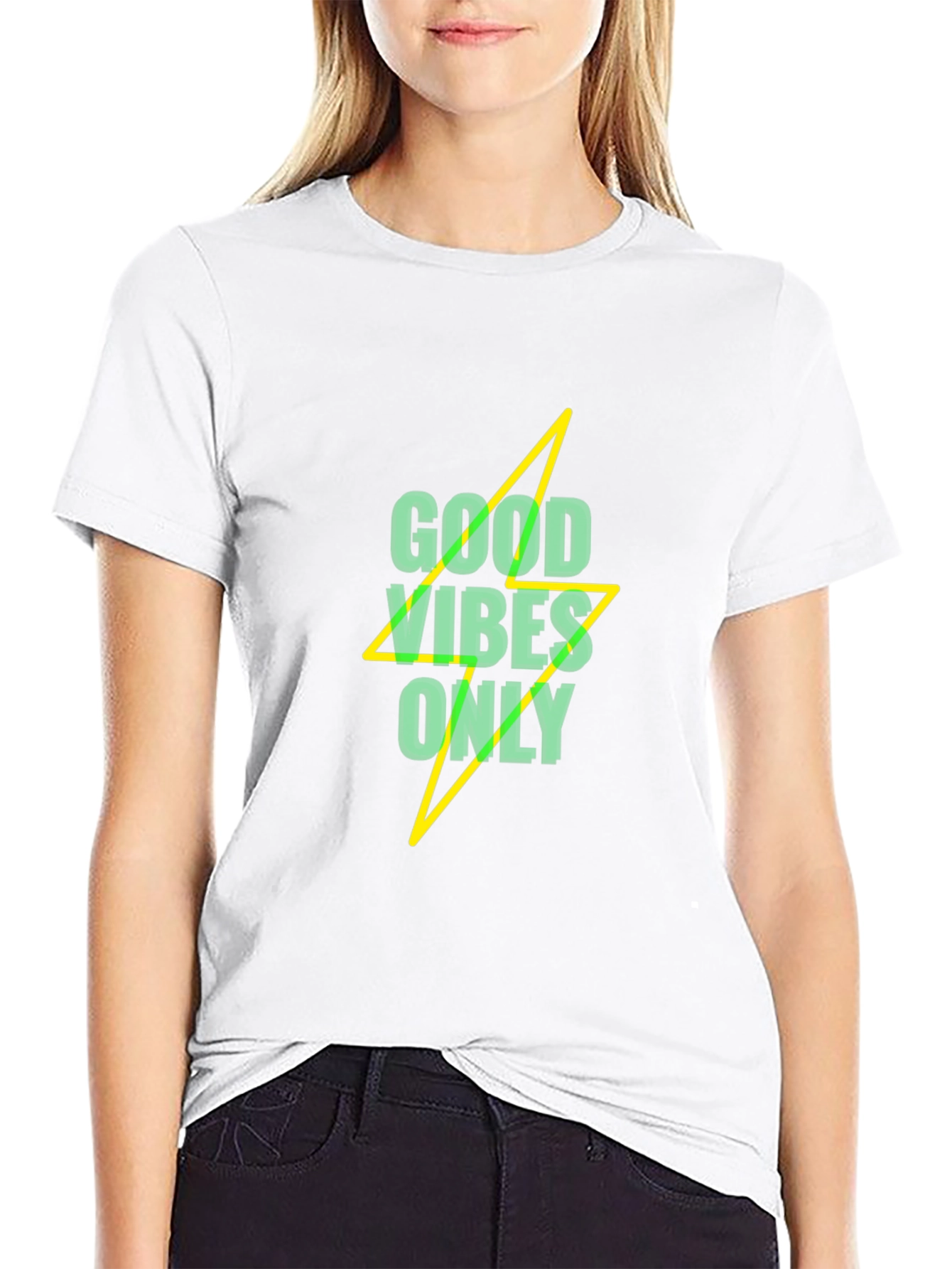 Good Vibes Only Graphic Tee - Stylish Mens T-Shirt