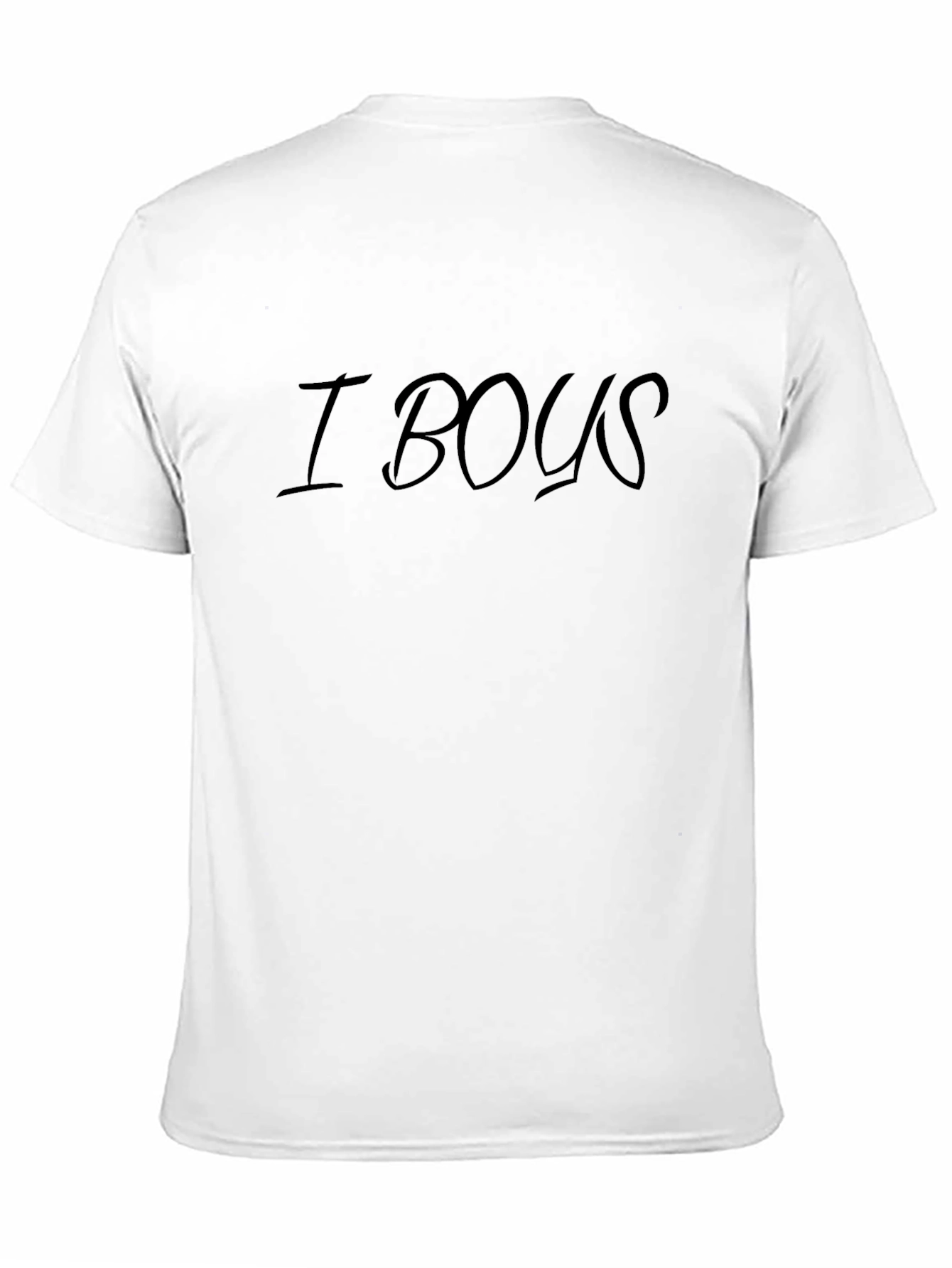 I Boys Black Graphic T-Shirt
