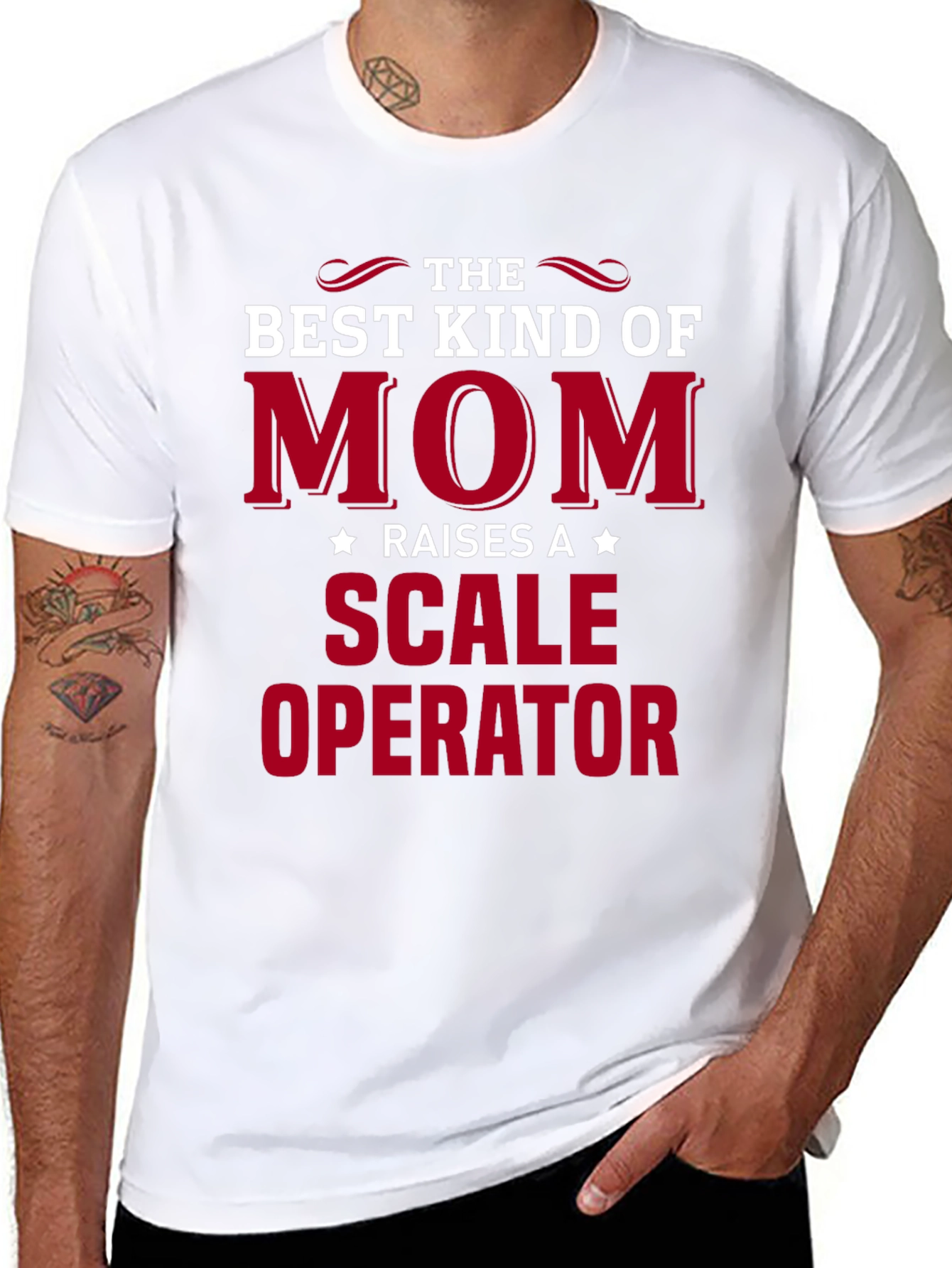 Best Kind of Mom Scale Operator T-Shirt