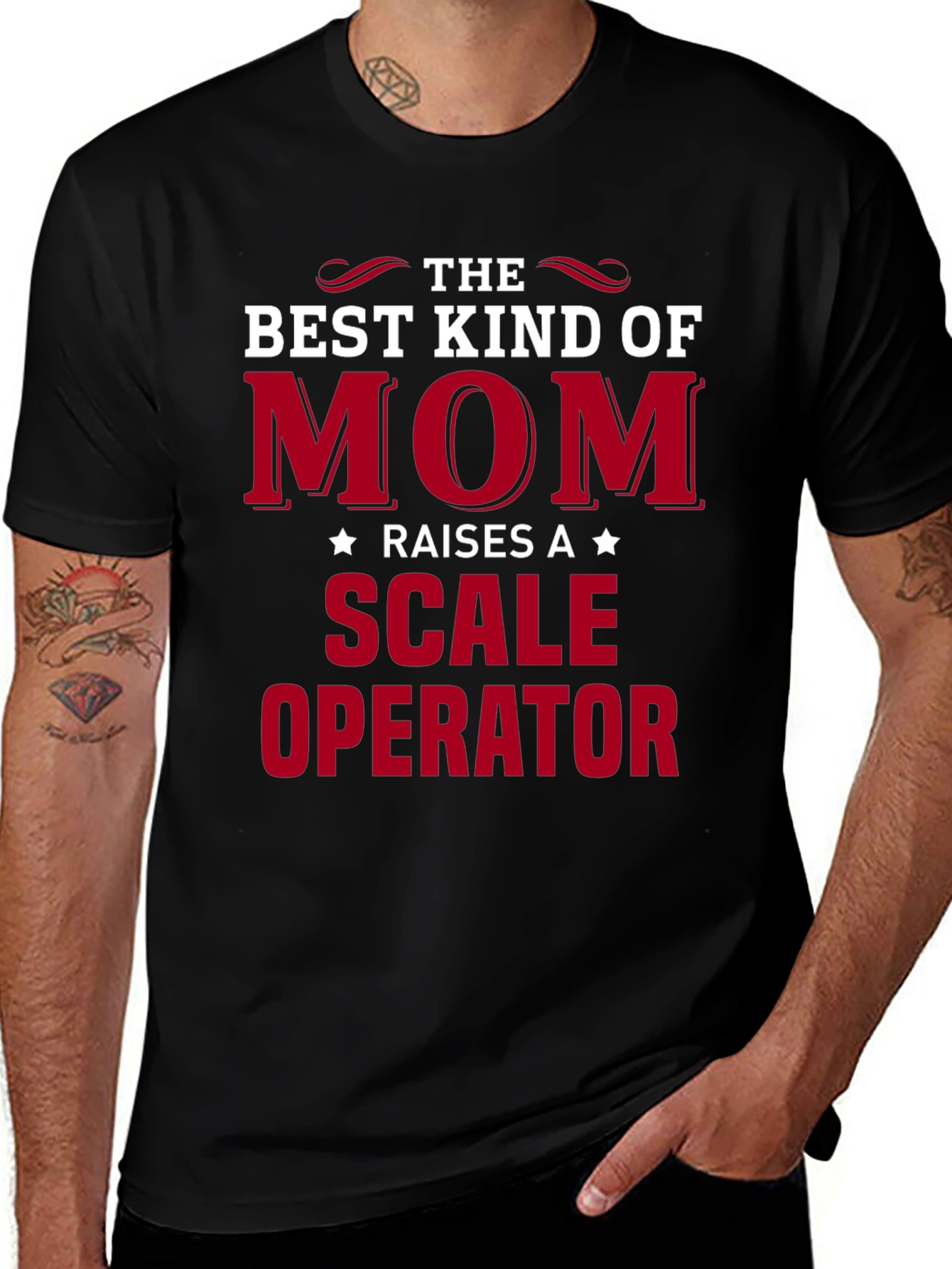 Best Kind of Mom Scale Operator T-Shirt