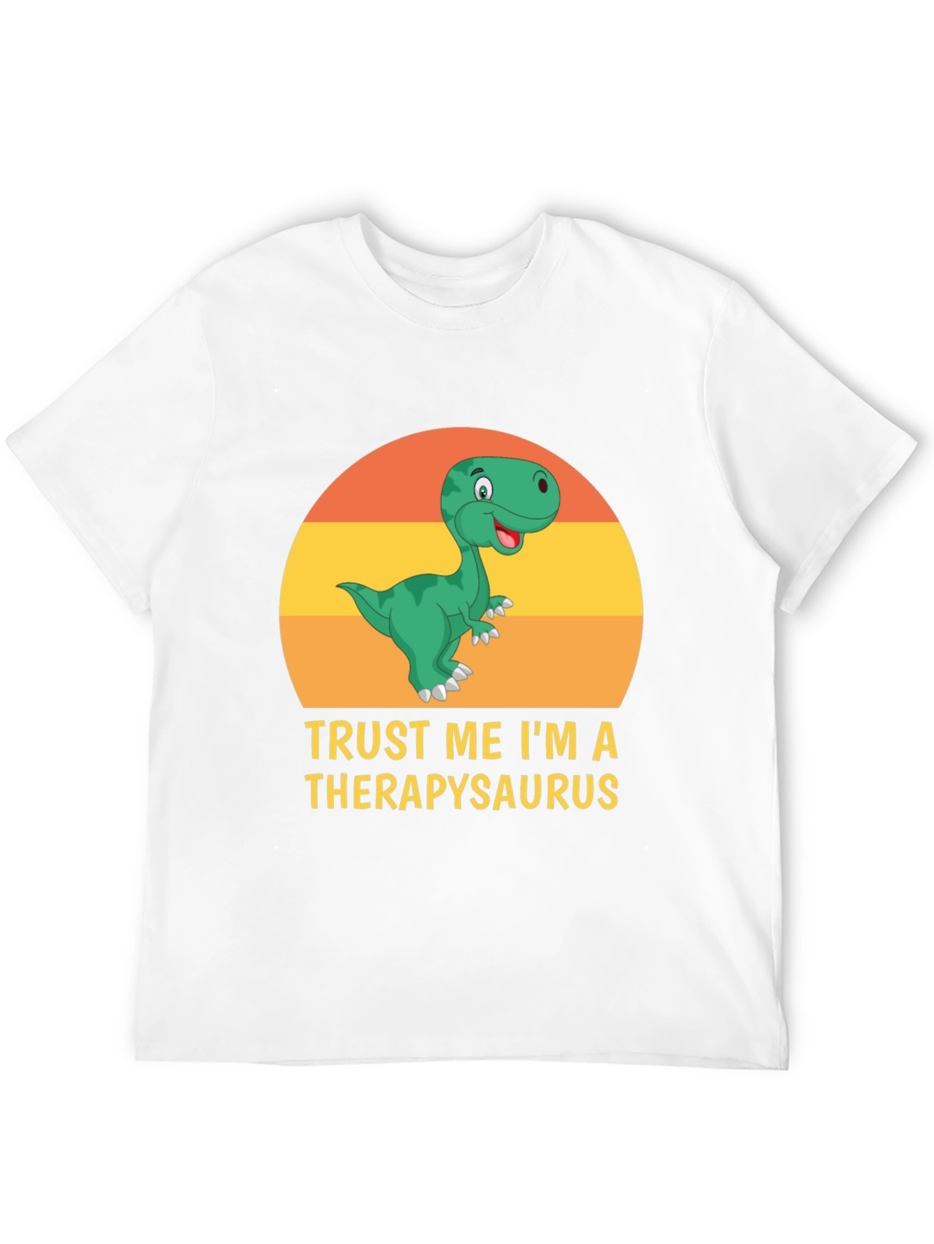 Therapysaurus T-Shirt - Funny Dinosaur Graphic Tee