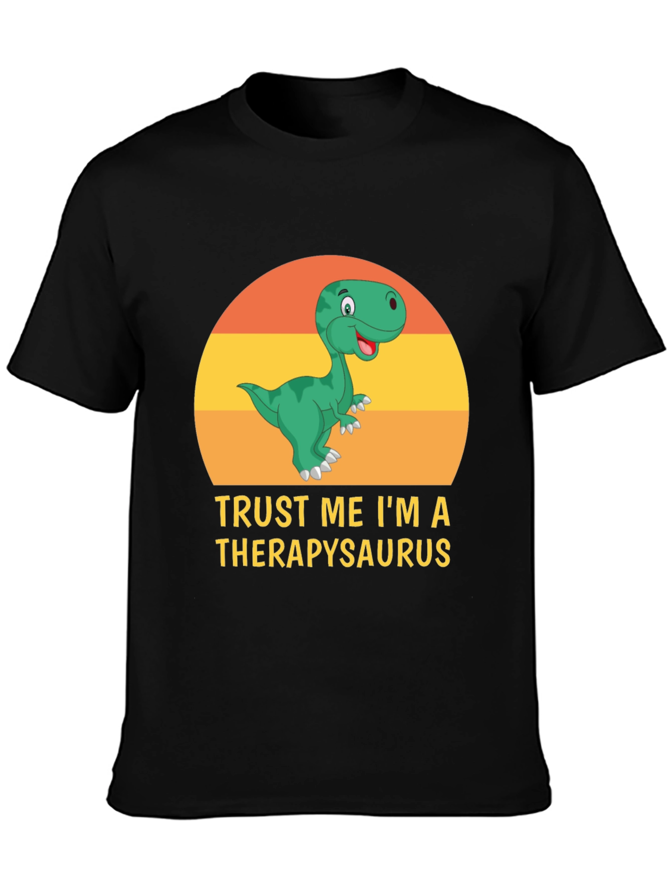 Therapysaurus T-Shirt - Funny Dinosaur Graphic Tee