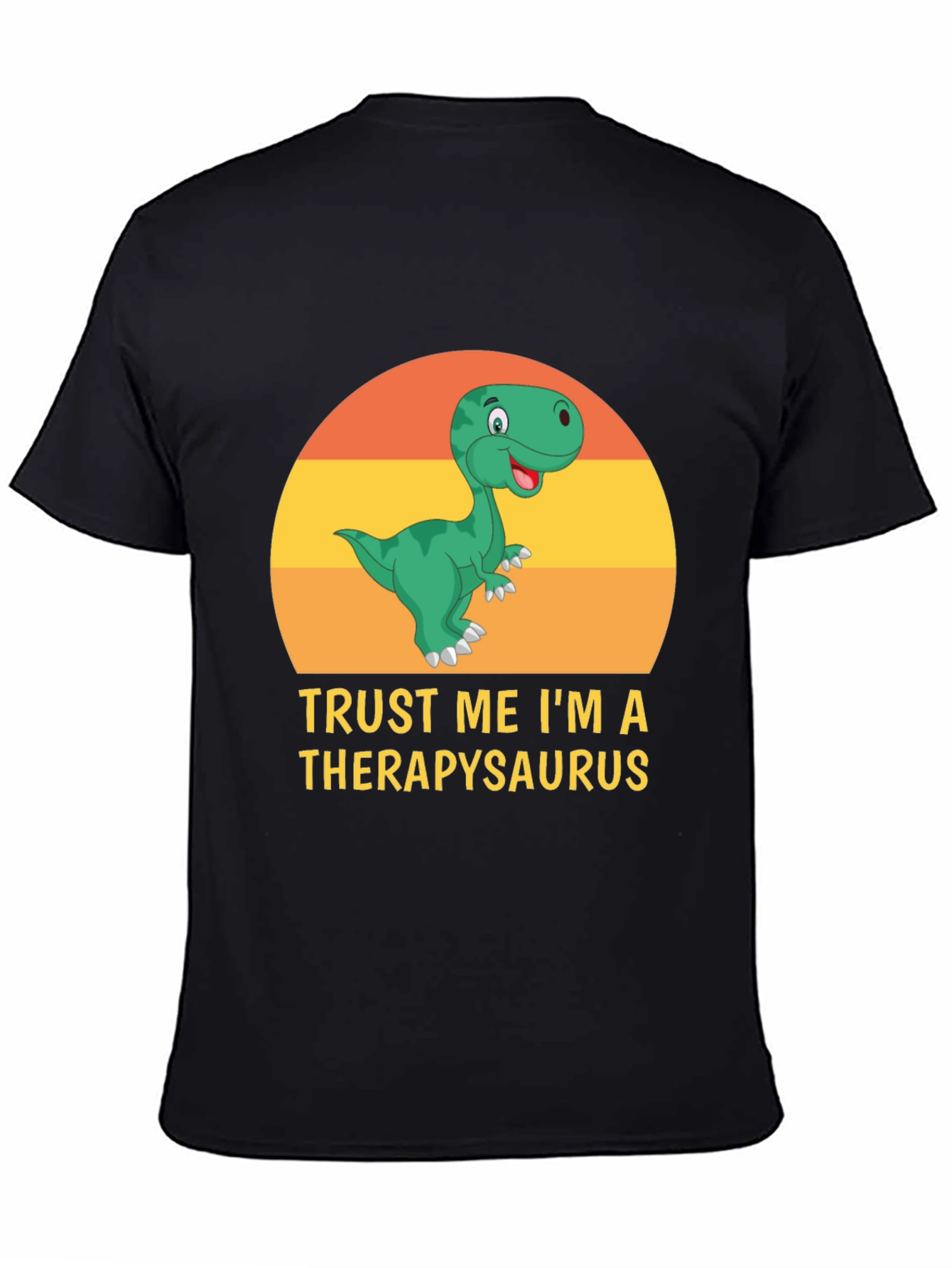 Therapysaurus T-Shirt - Funny Dinosaur Graphic Tee
