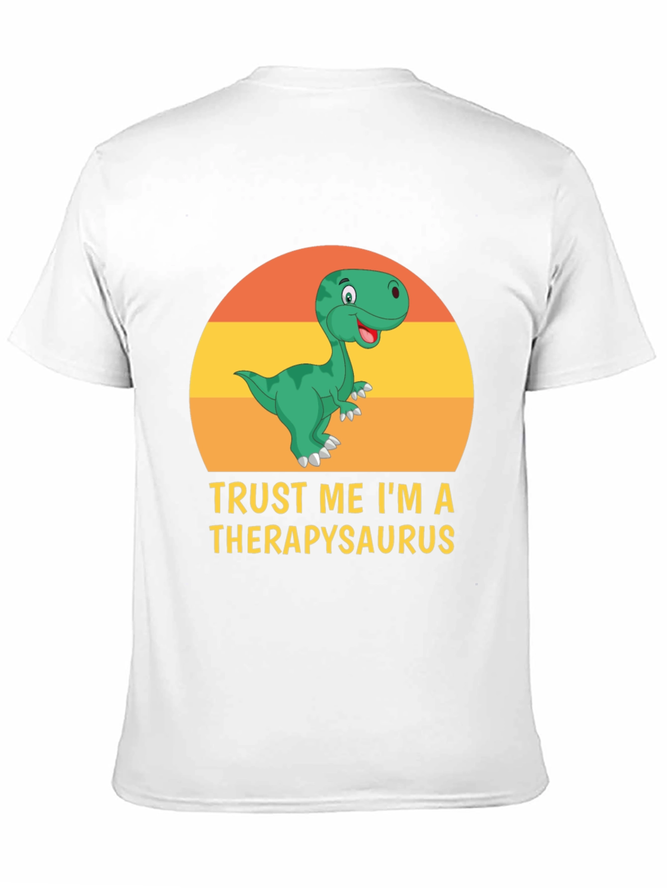 Therapysaurus T-Shirt - Funny Dinosaur Graphic Tee