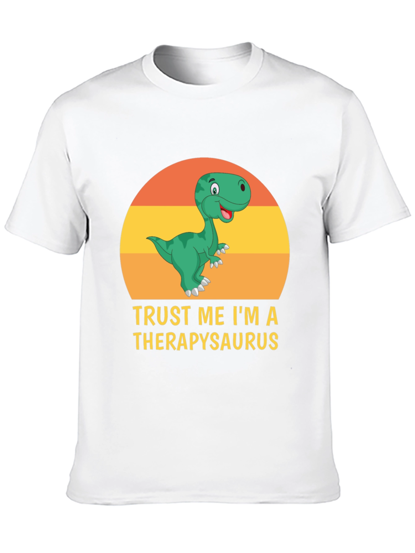 Therapysaurus T-Shirt - Funny Dinosaur Graphic Tee