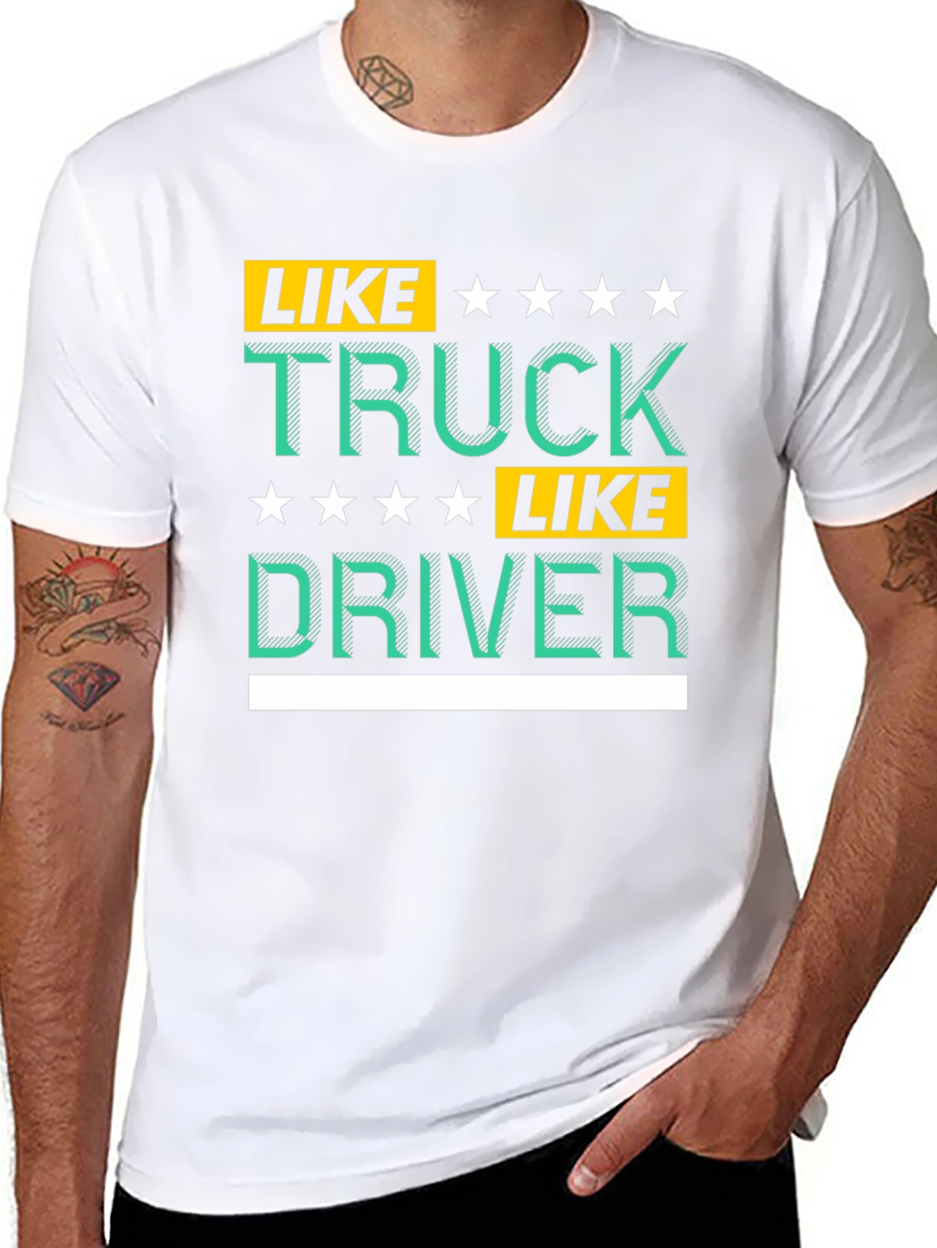 Like Truck Like Driver Graphic Tee