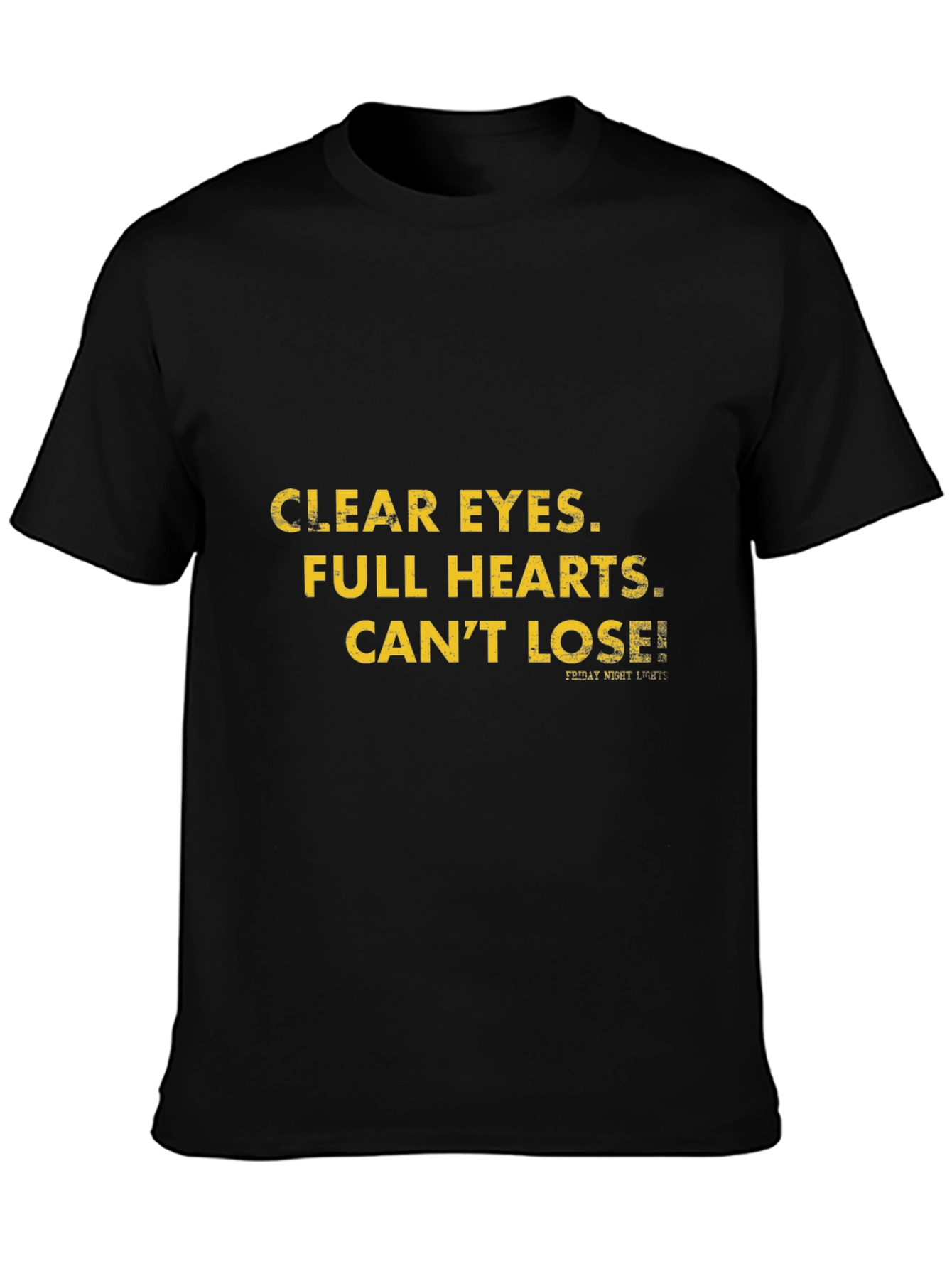 Clear Eyes Full Hearts Mens Black Tee