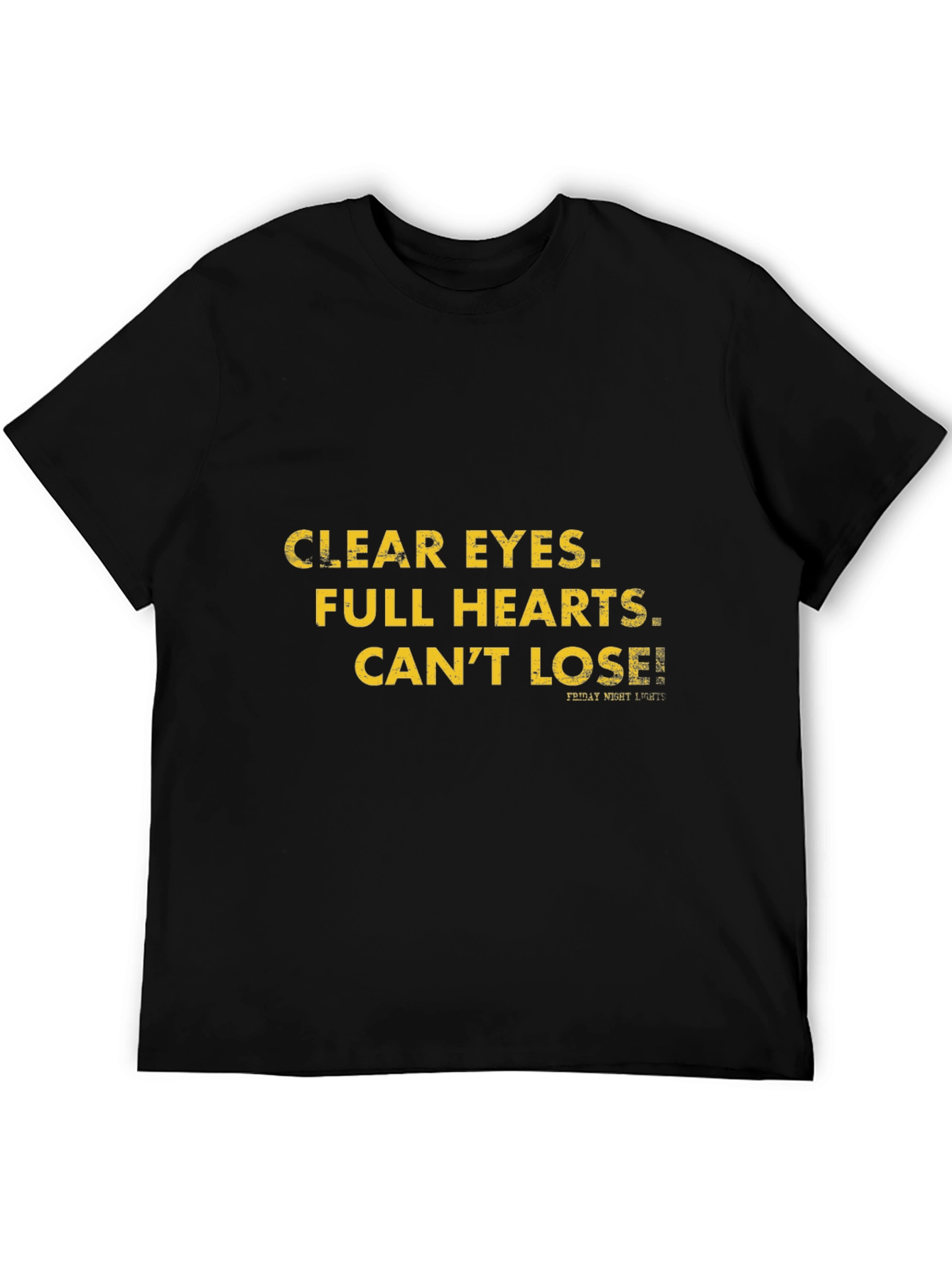 Clear Eyes Full Hearts Mens Black Tee