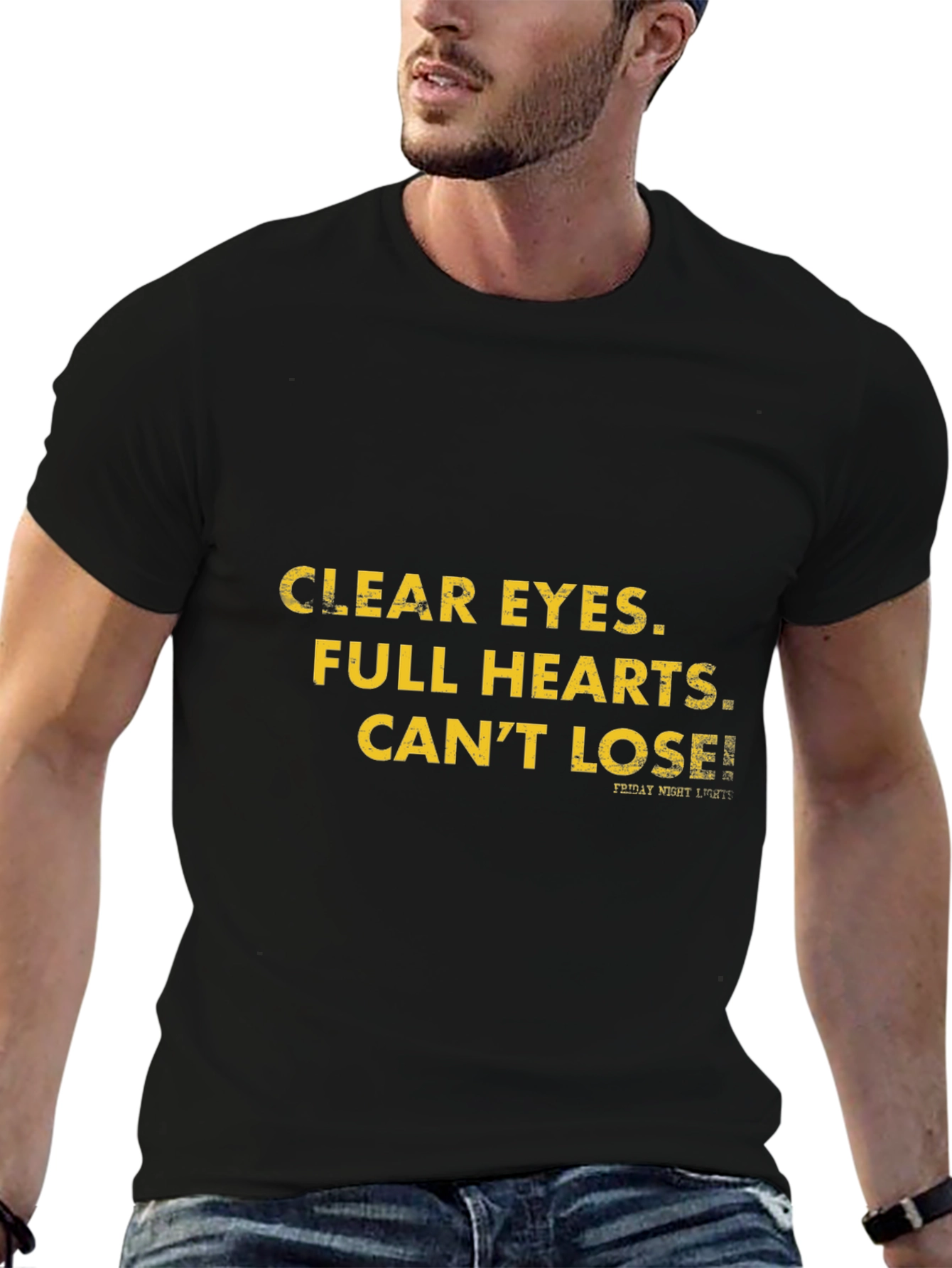 Clear Eyes Full Hearts Mens Black Tee