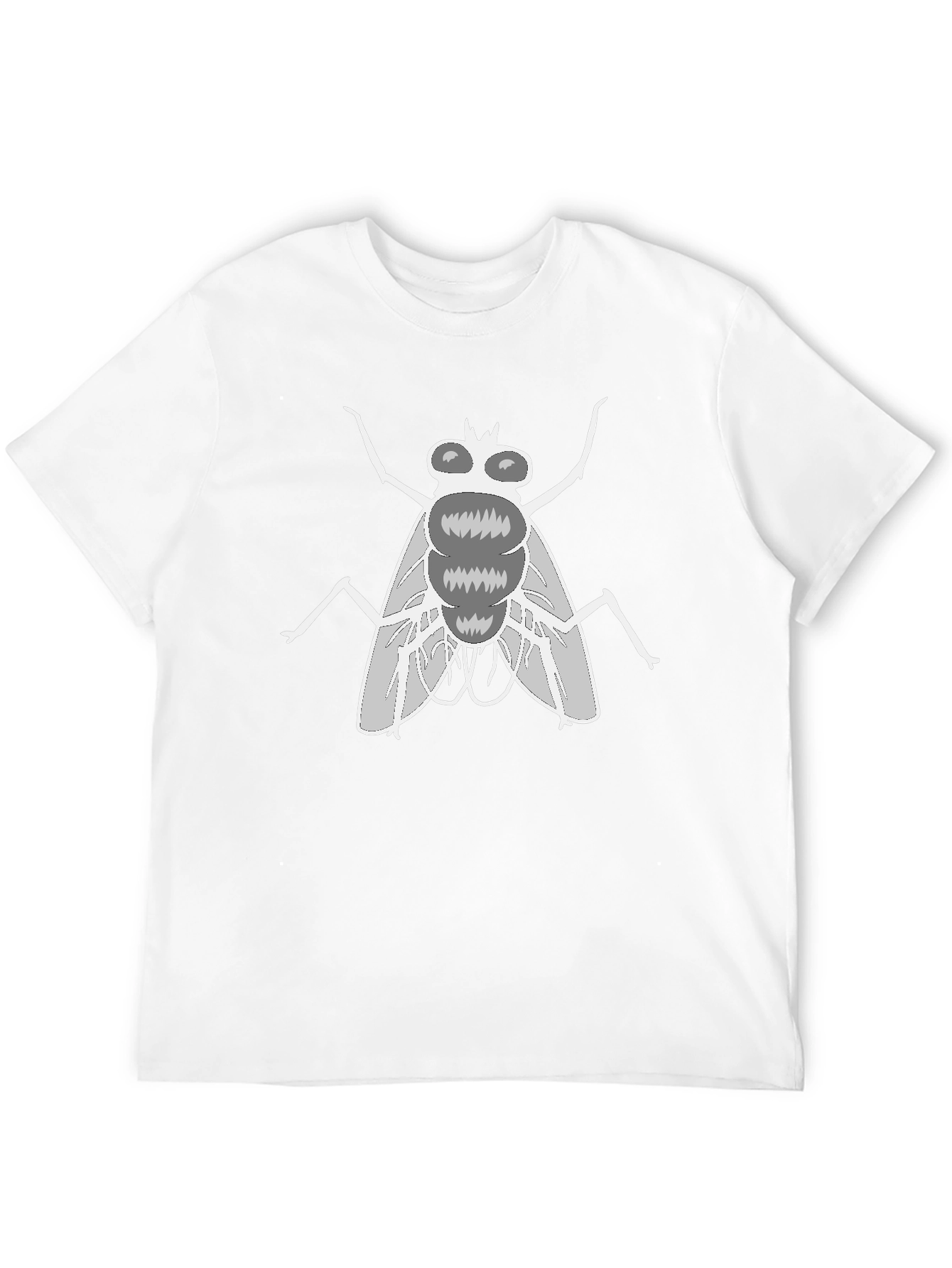 Fly Graphic Tee - Novelty Black T-Shirt