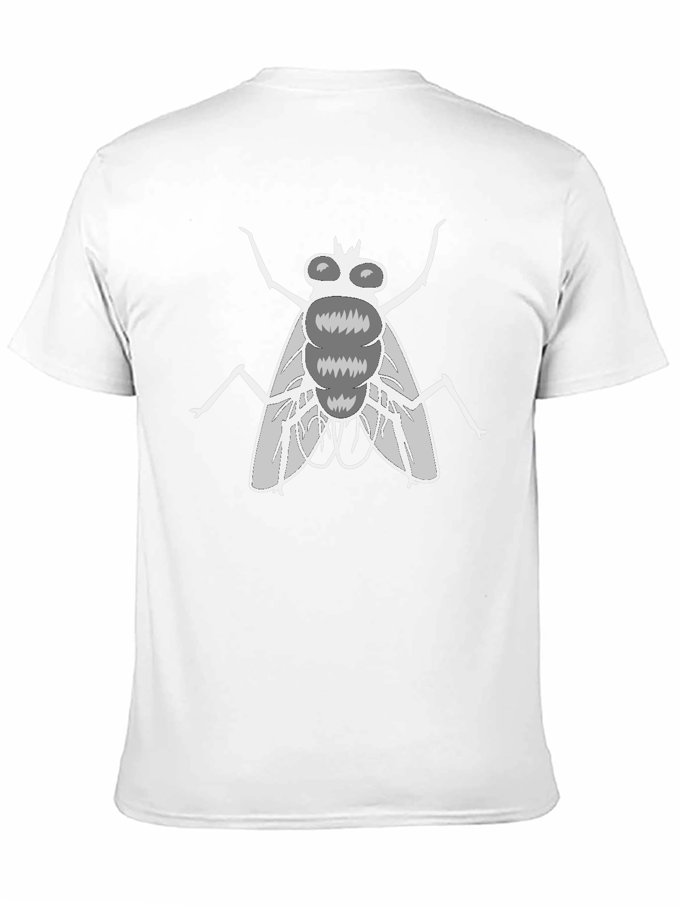 Fly Graphic Tee - Novelty Black T-Shirt