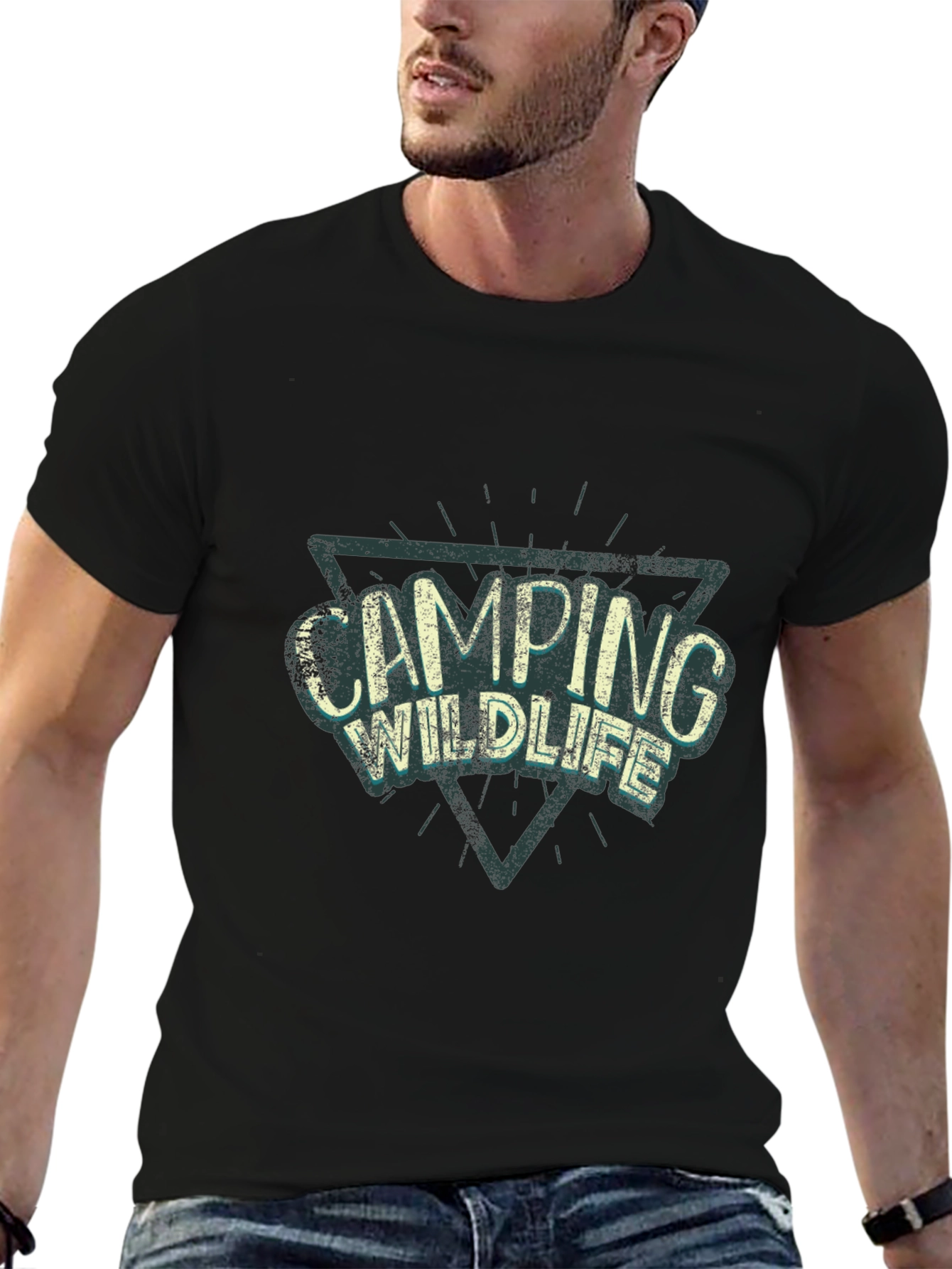 Camping Wildlife Graphic Tee - Adventure Ready