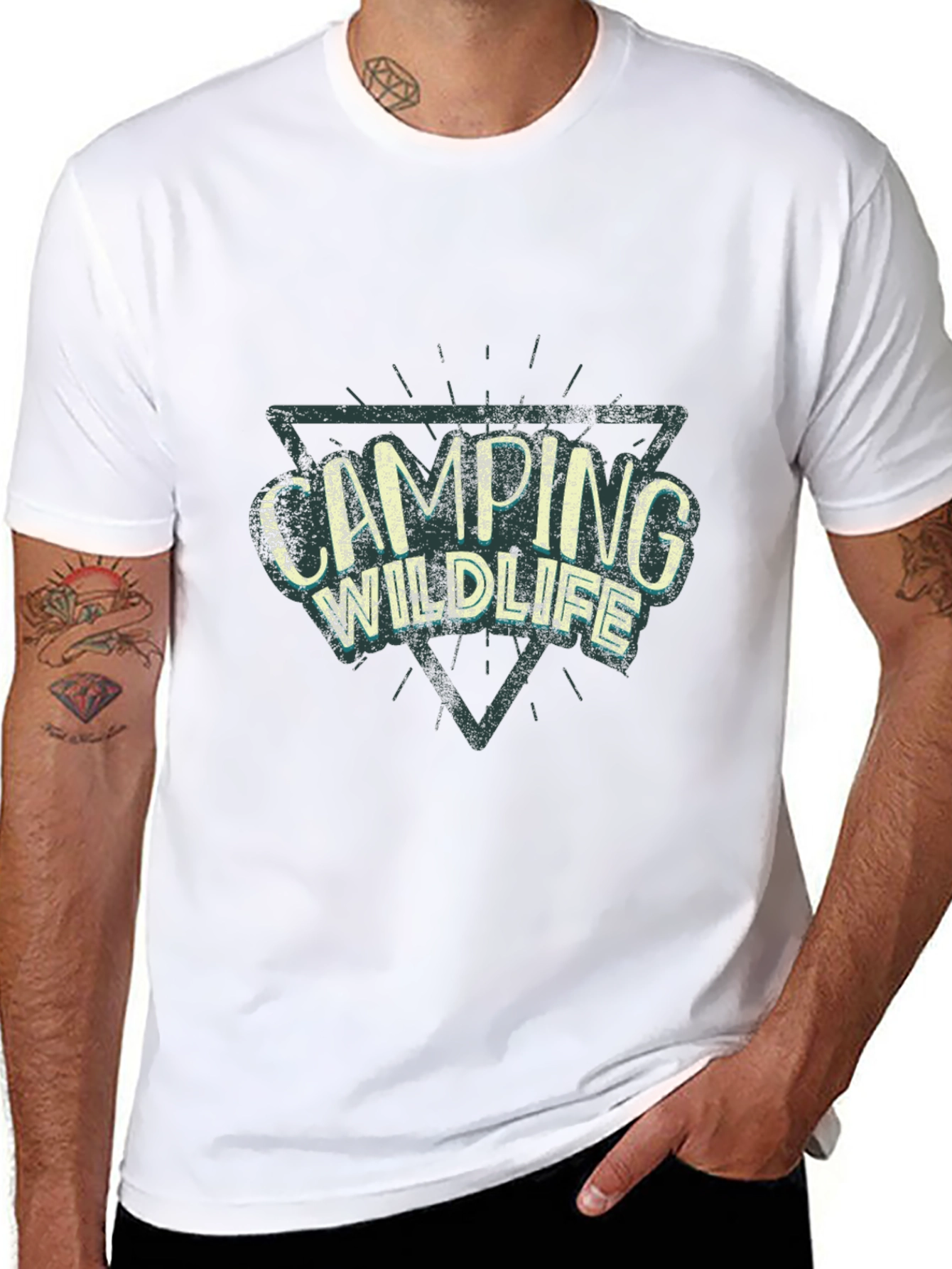 Camping Wildlife Graphic Tee - Adventure Ready