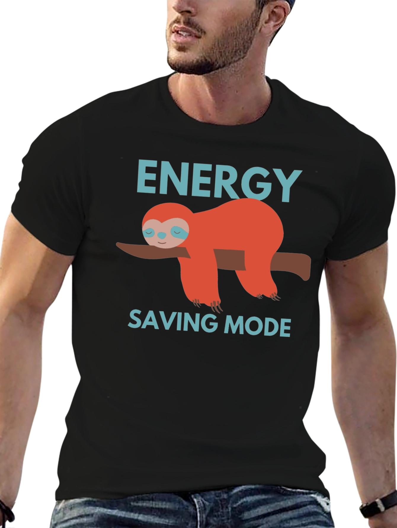 Energy Saving Mode Sloth T-Shirt