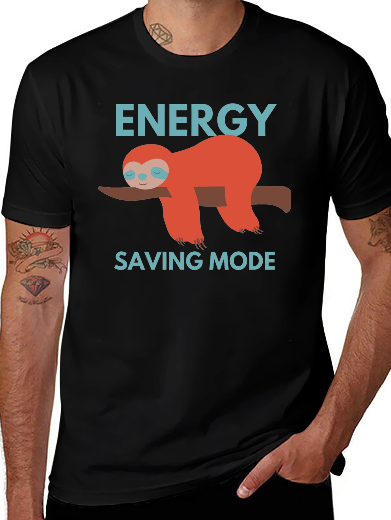 Energy Saving Mode Sloth T-Shirt