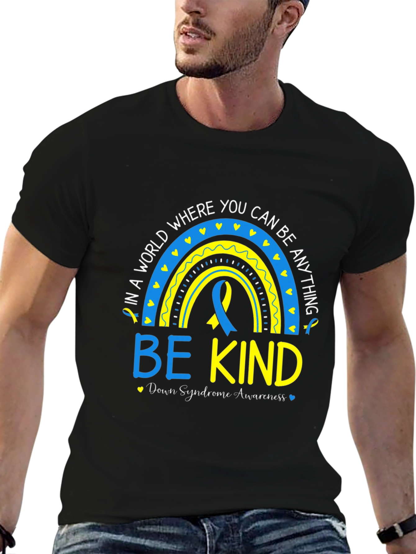 Be Kind Down Syndrome Awareness T-Shirt