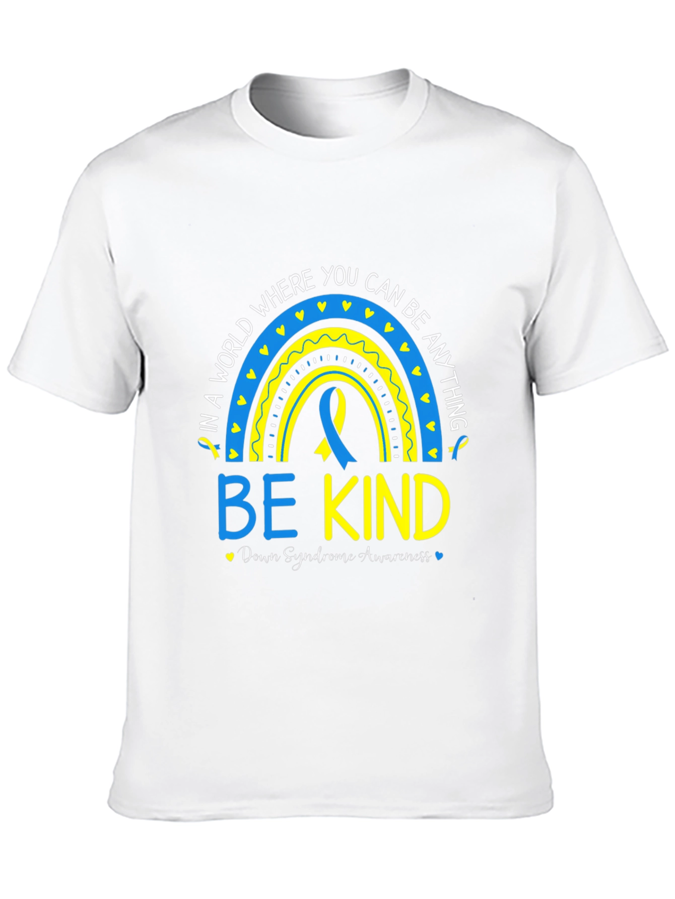 Be Kind Down Syndrome Awareness T-Shirt