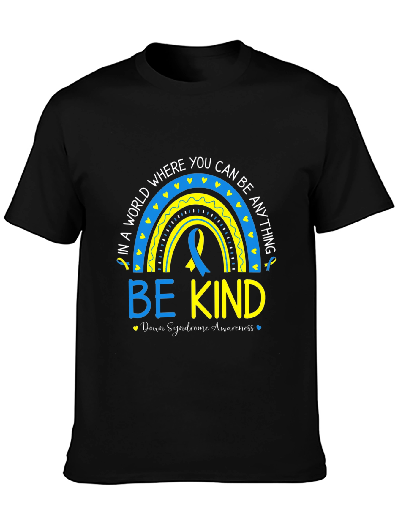 Be Kind Down Syndrome Awareness T-Shirt