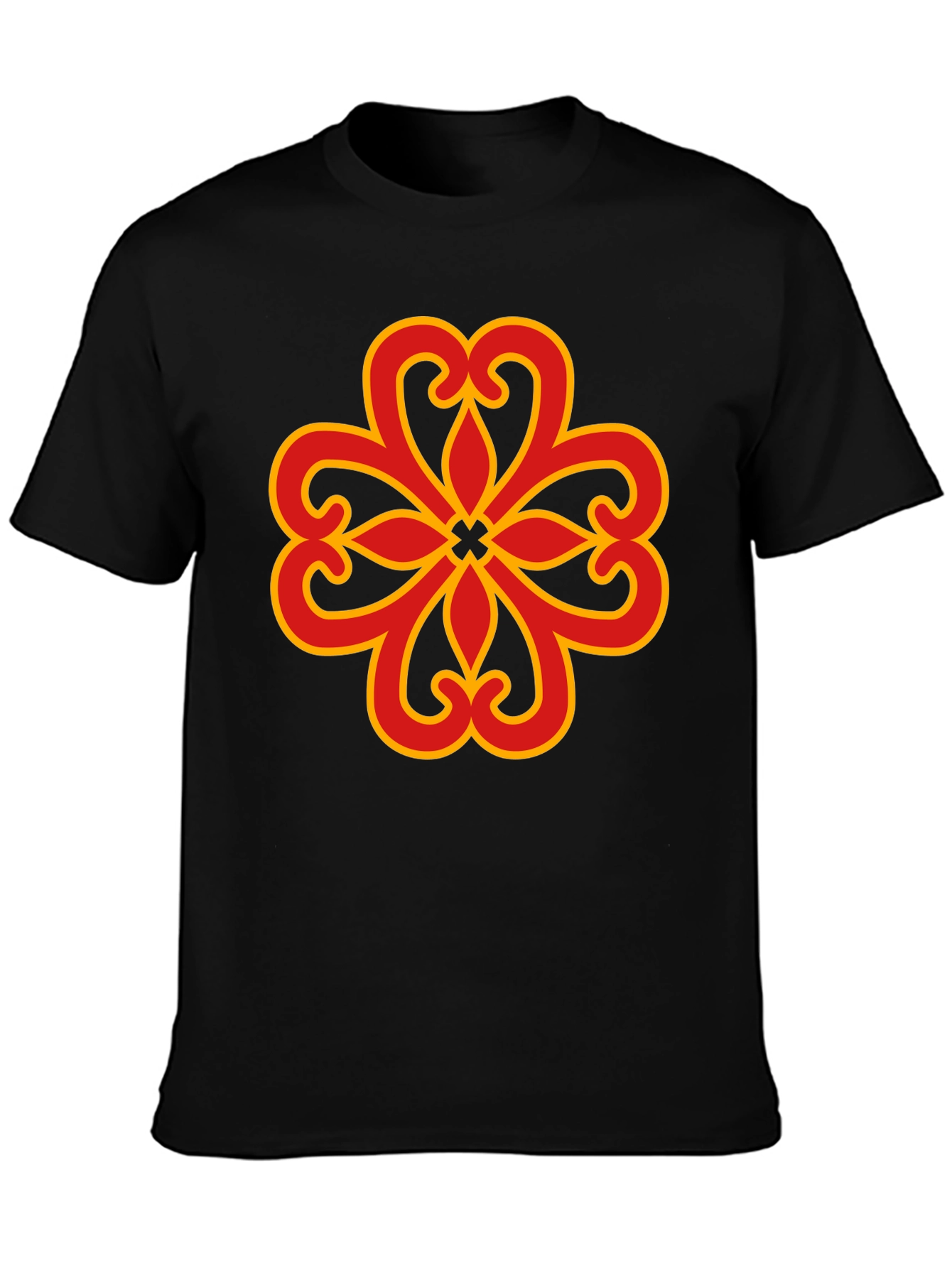 Adinkra Symbol T-Shirt - Black