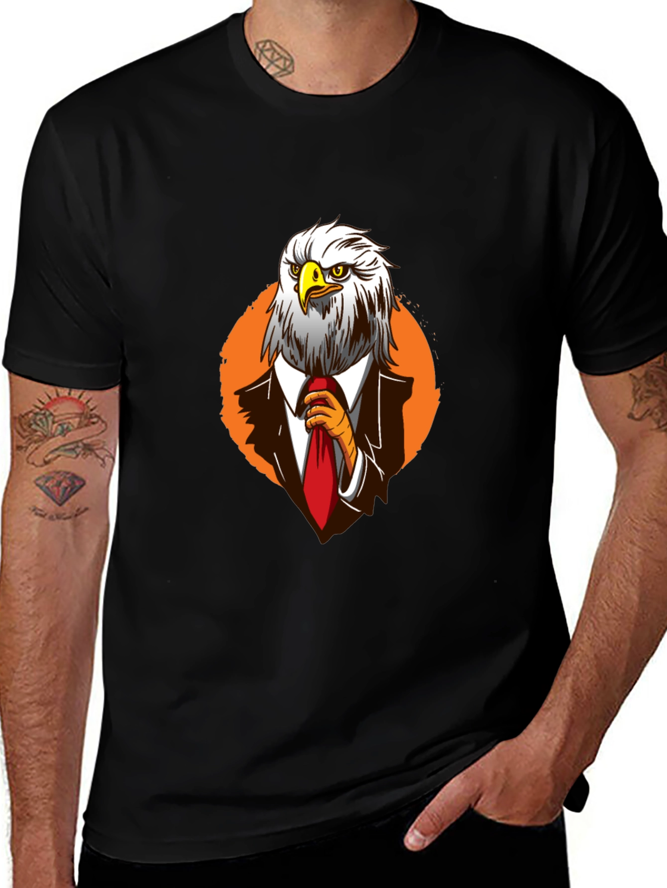 Eagle Boss T-Shirt - Sharp Dressed Bird!