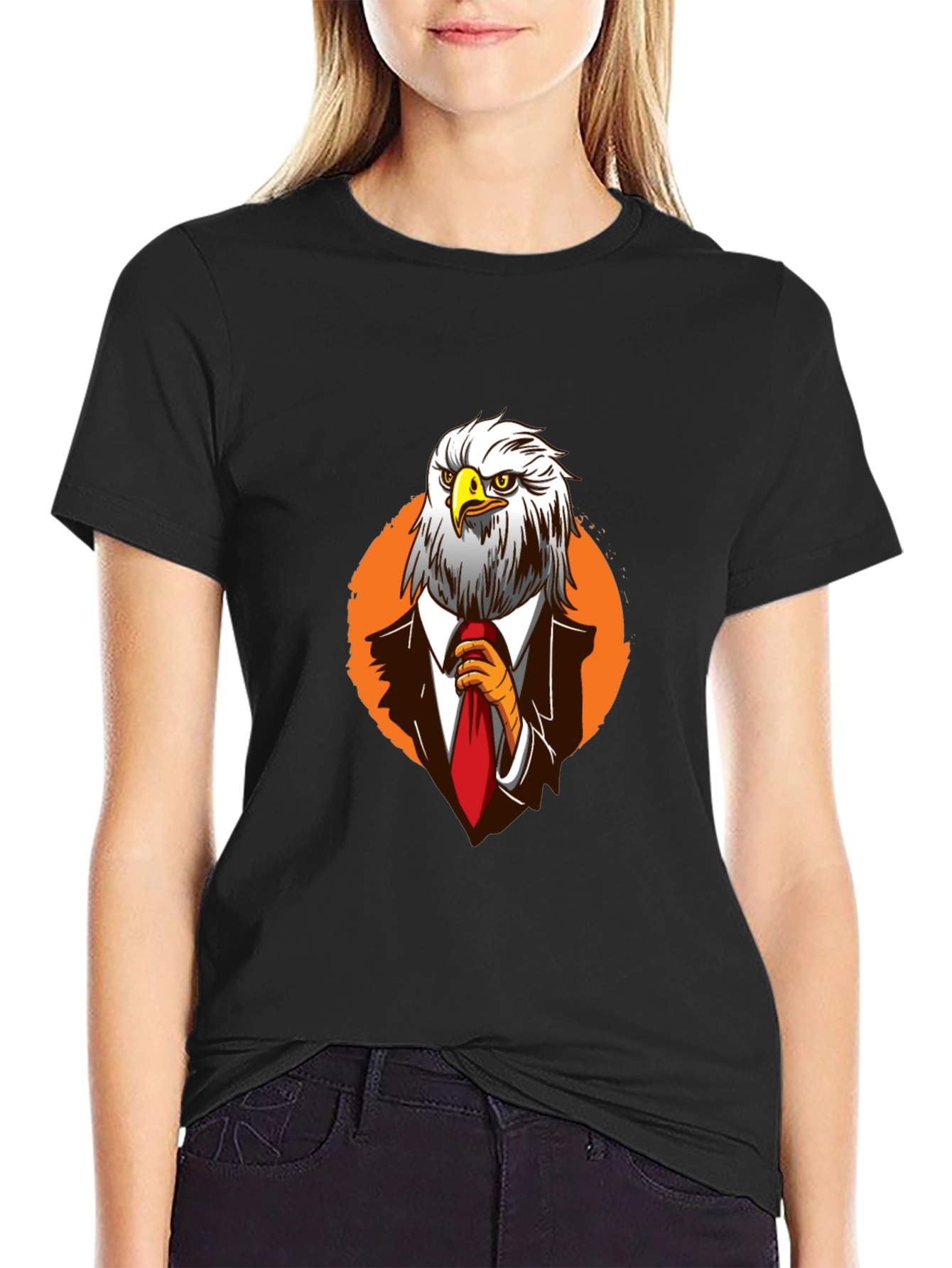 Eagle Boss T-Shirt - Sharp Dressed Bird!
