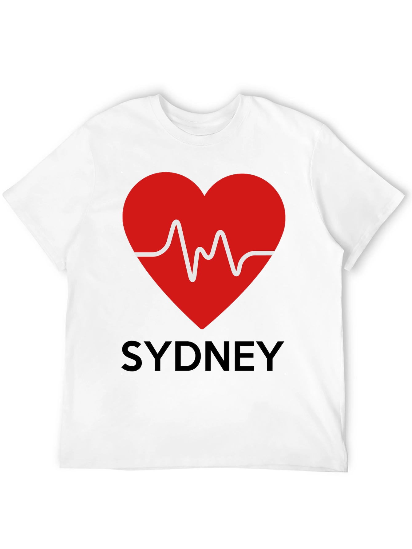 Sydney Heartbeat T-Shirt - City Pride