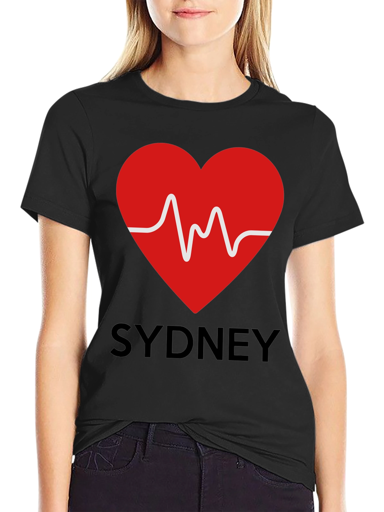Sydney Heartbeat T-Shirt - City Pride