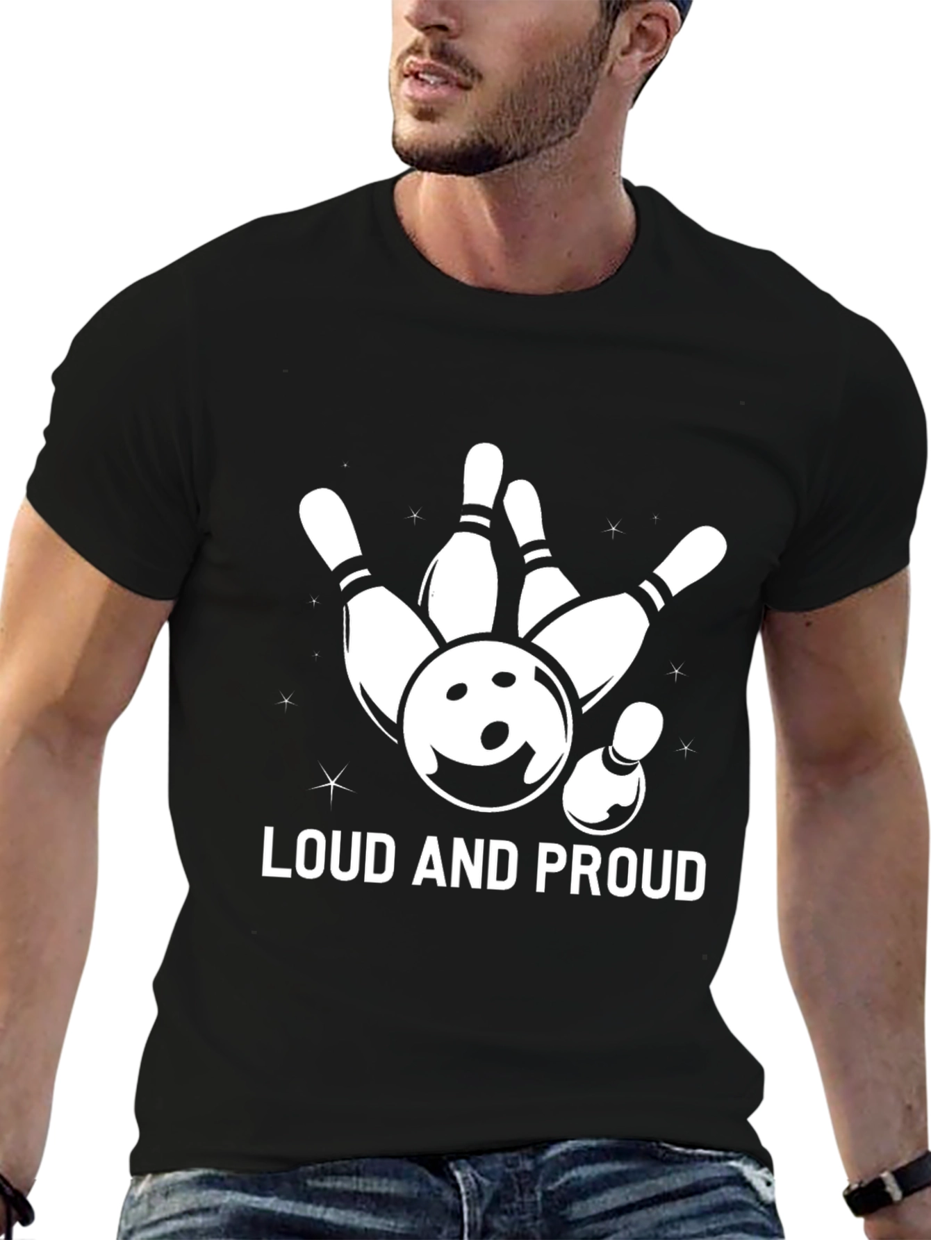 Loud and Proud Bowling T-Shirt