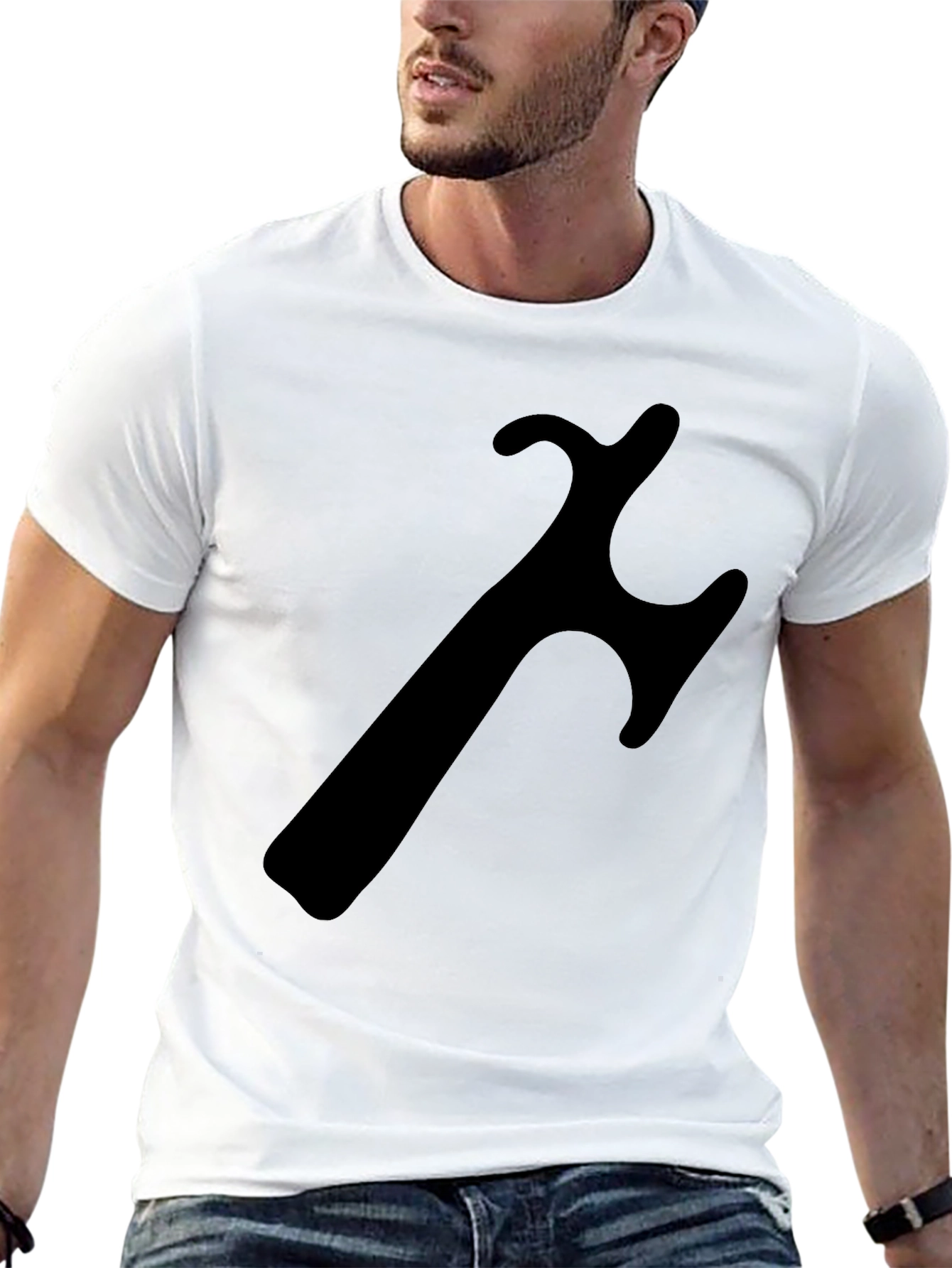 Unique Symbol Black T-Shirt