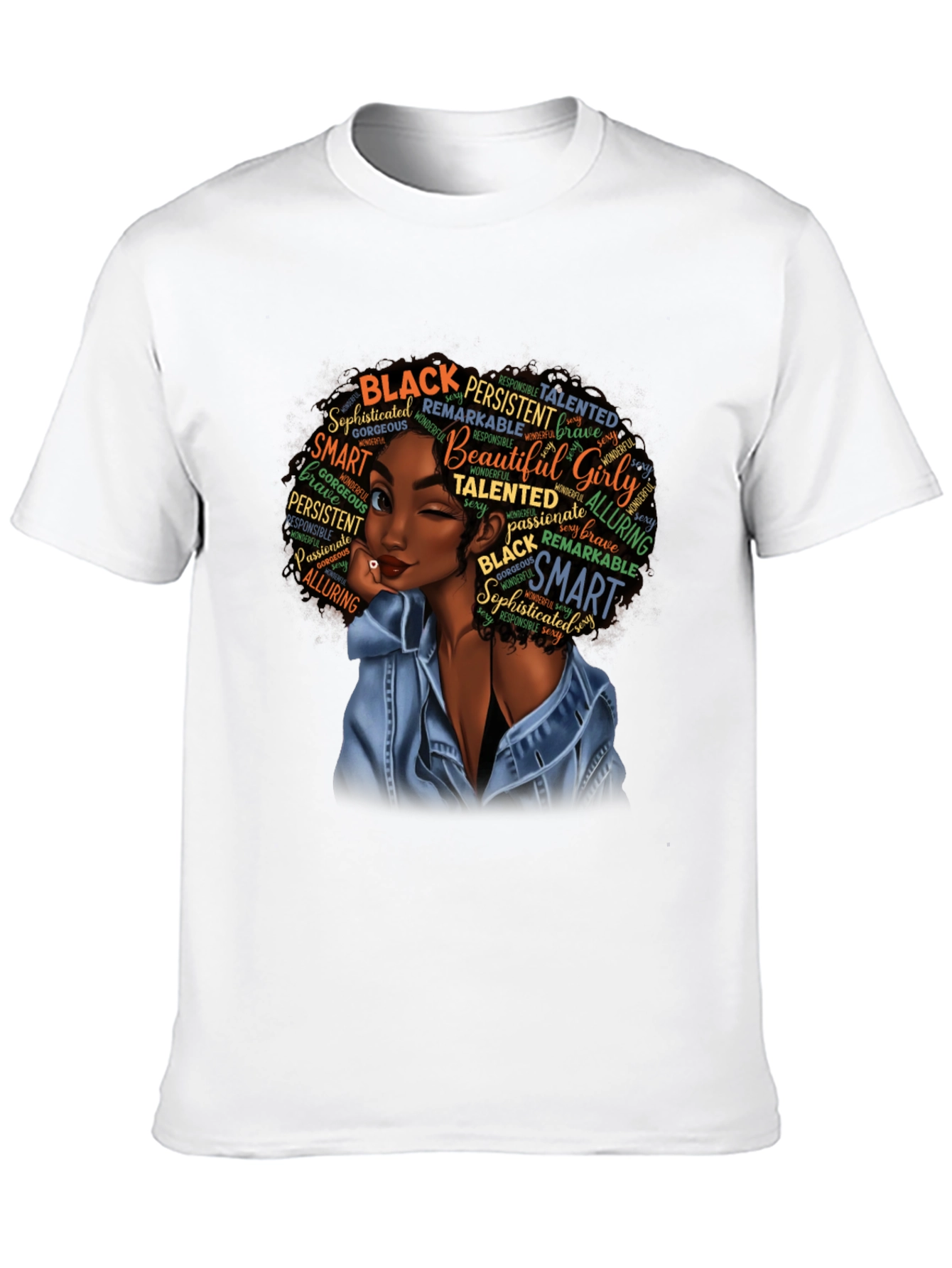 Black Woman Empowerment T-Shirt Afro Melanin