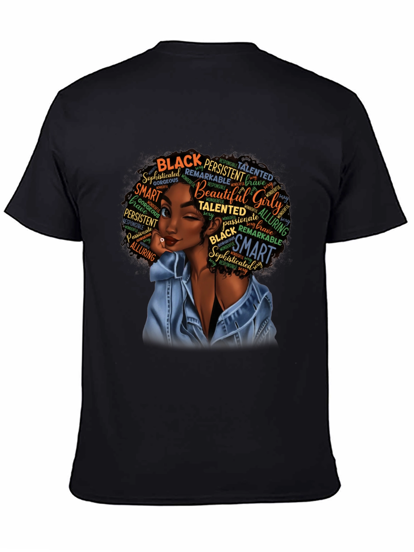 Black Woman Empowerment T-Shirt Afro Melanin