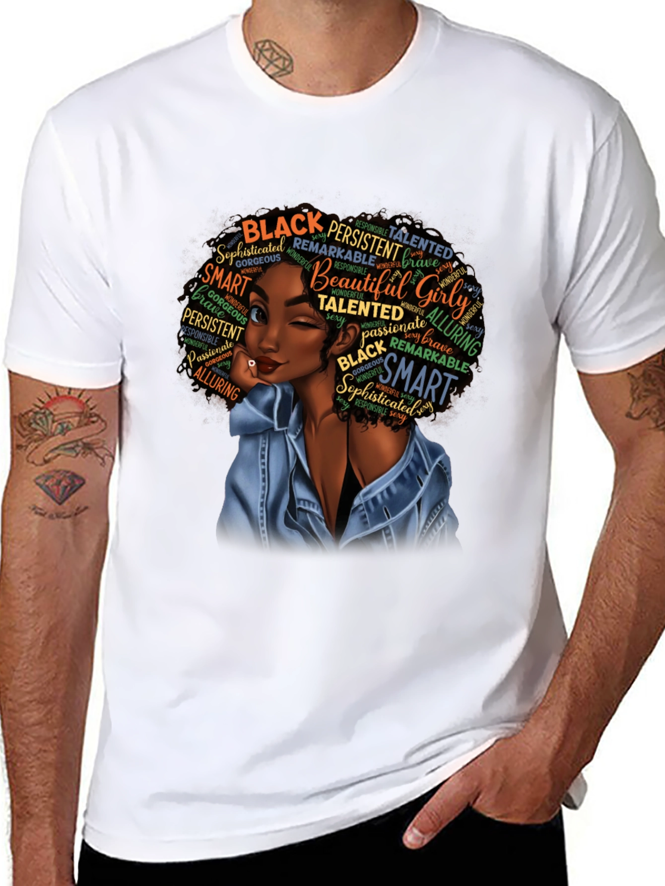 Black Woman Empowerment T-Shirt Afro Melanin