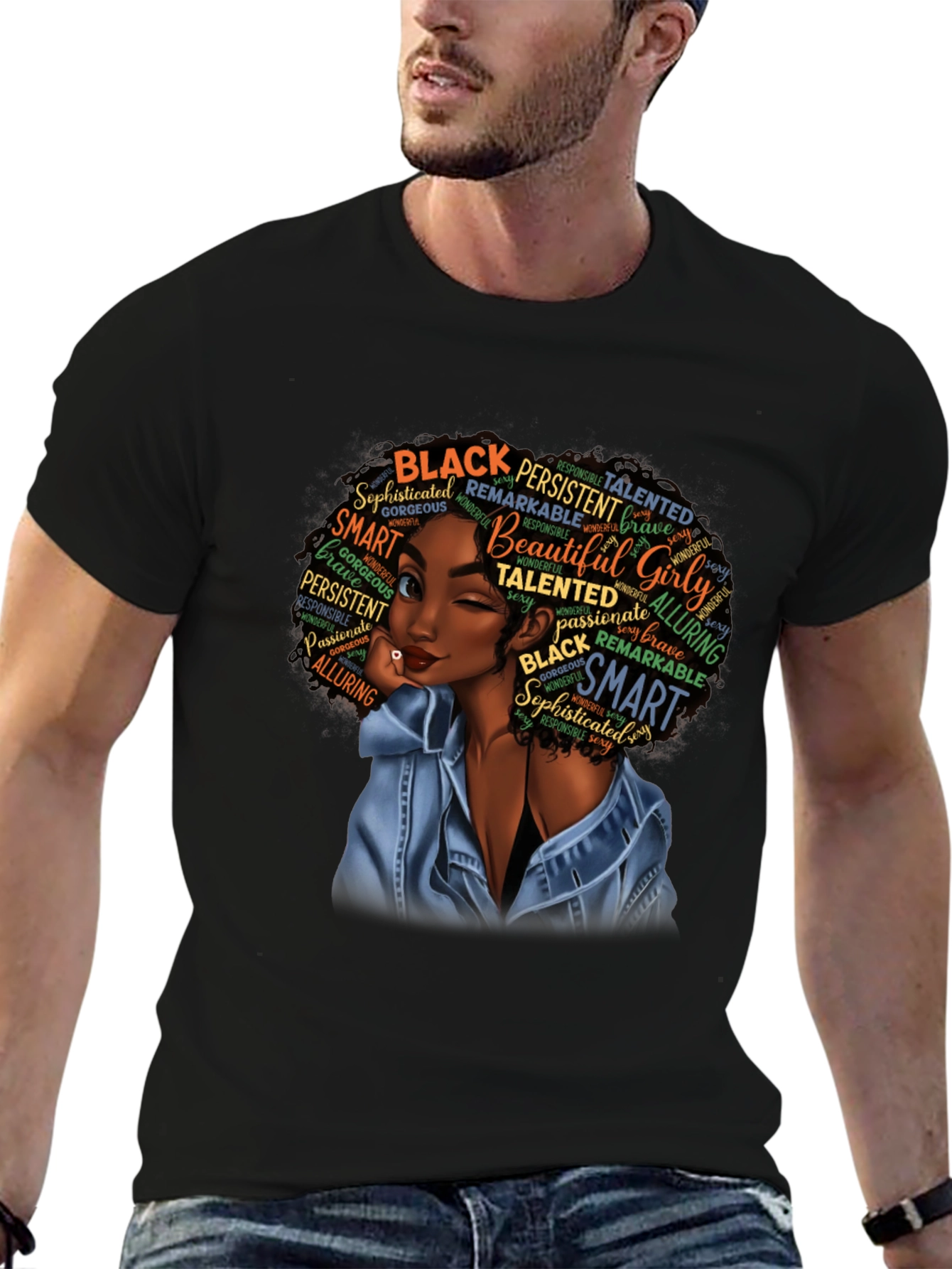 Black Woman Empowerment T-Shirt Afro Melanin