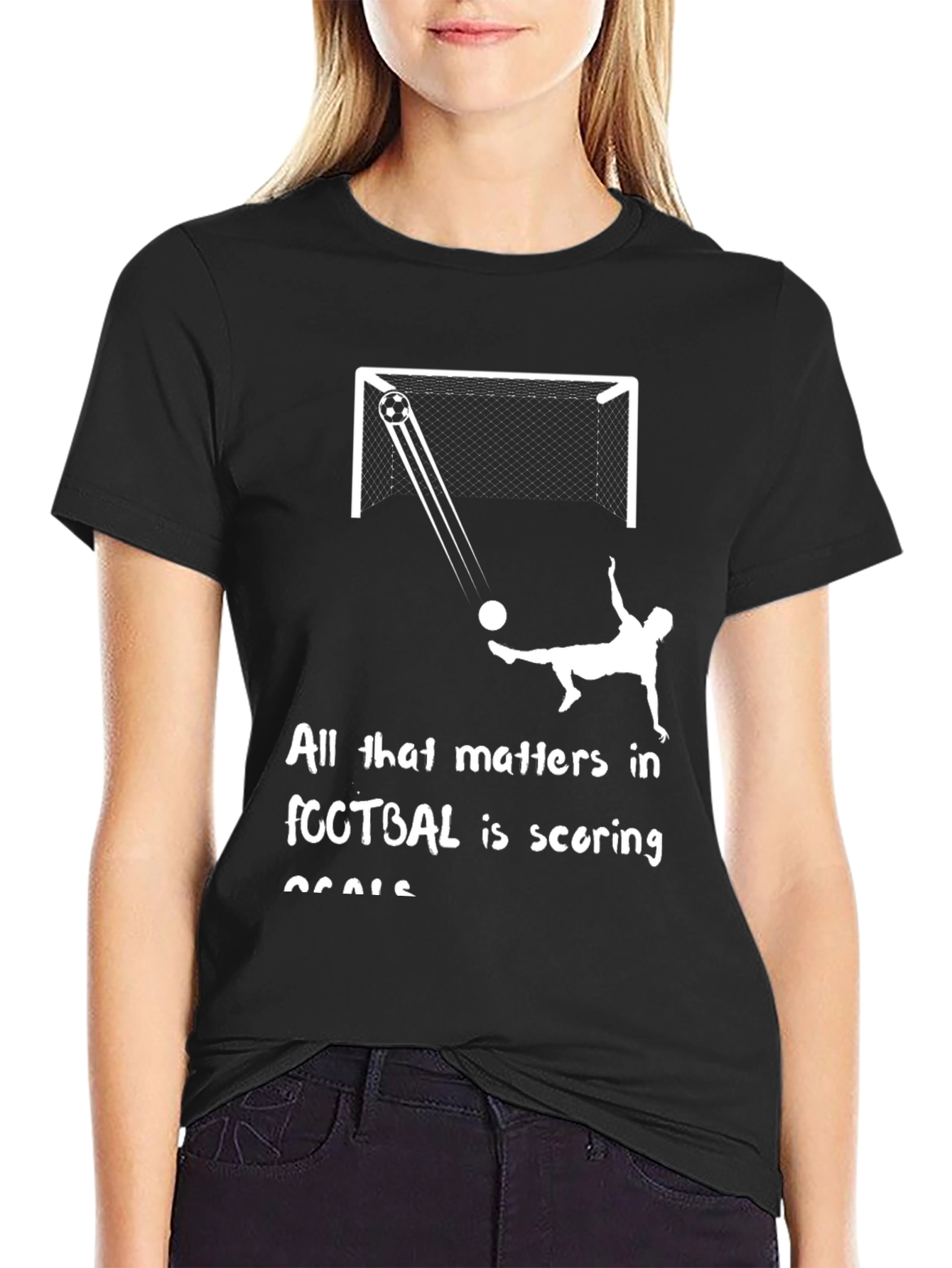 Soccer Goals T-Shirt - Football Fan Tee