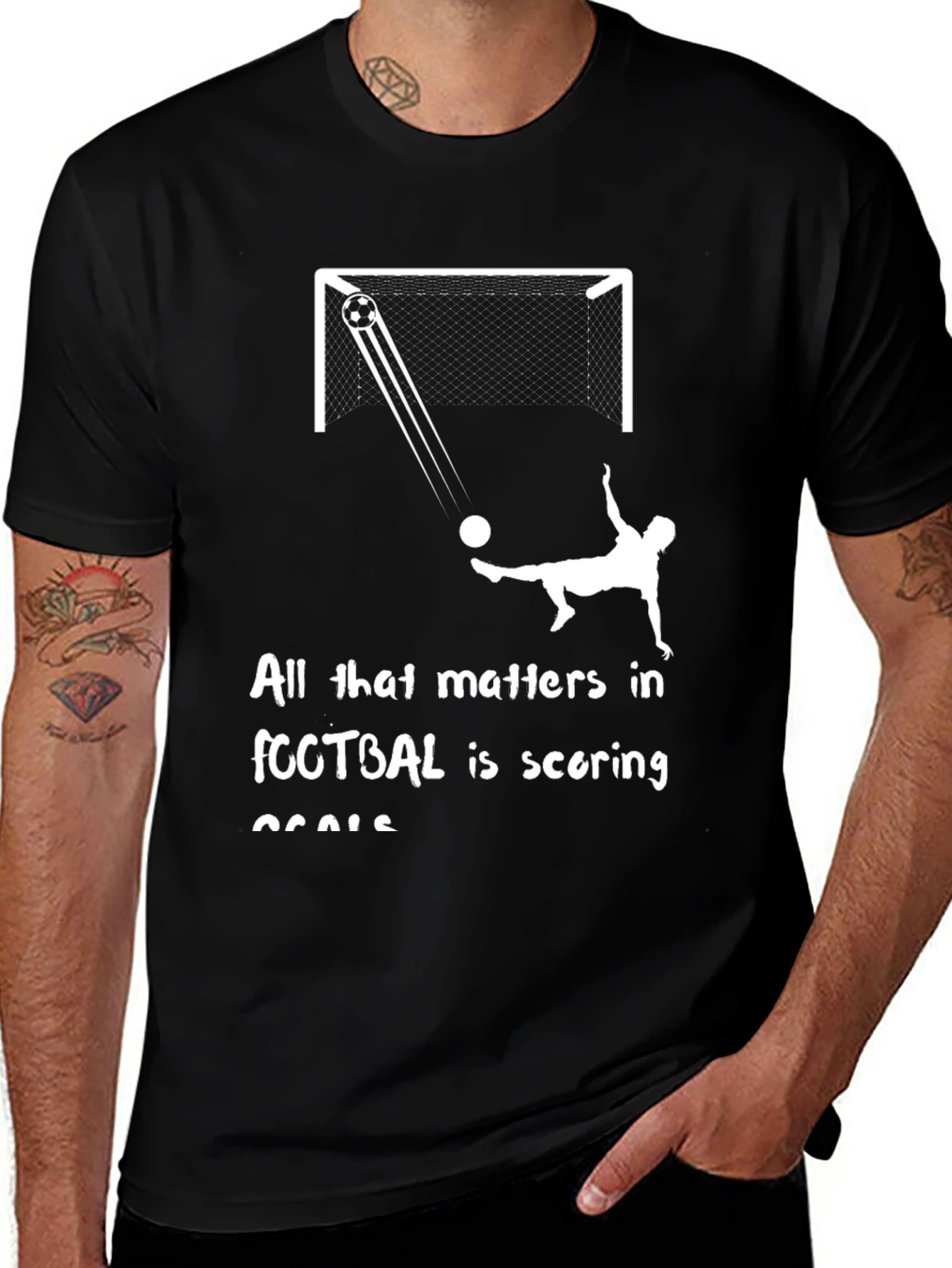 Soccer Goals T-Shirt - Football Fan Tee