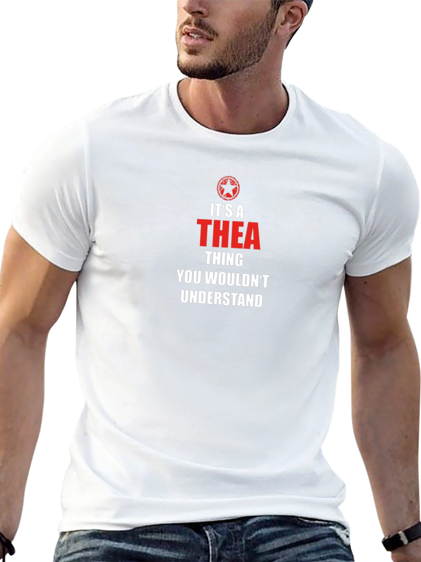 Its a Thea Thing T-Shirt Funny Personalized Name Tee