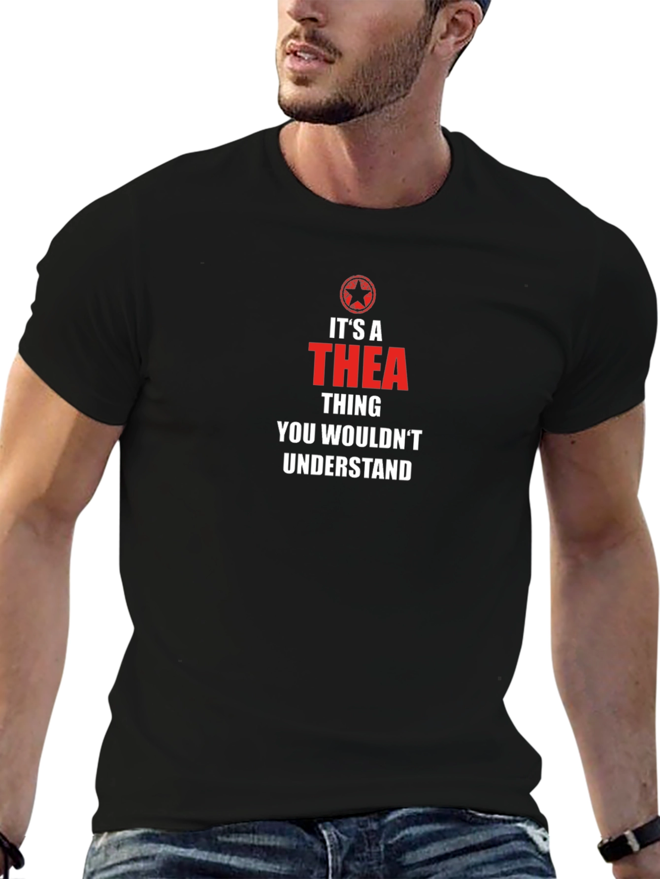 Its a Thea Thing T-Shirt Funny Personalized Name Tee