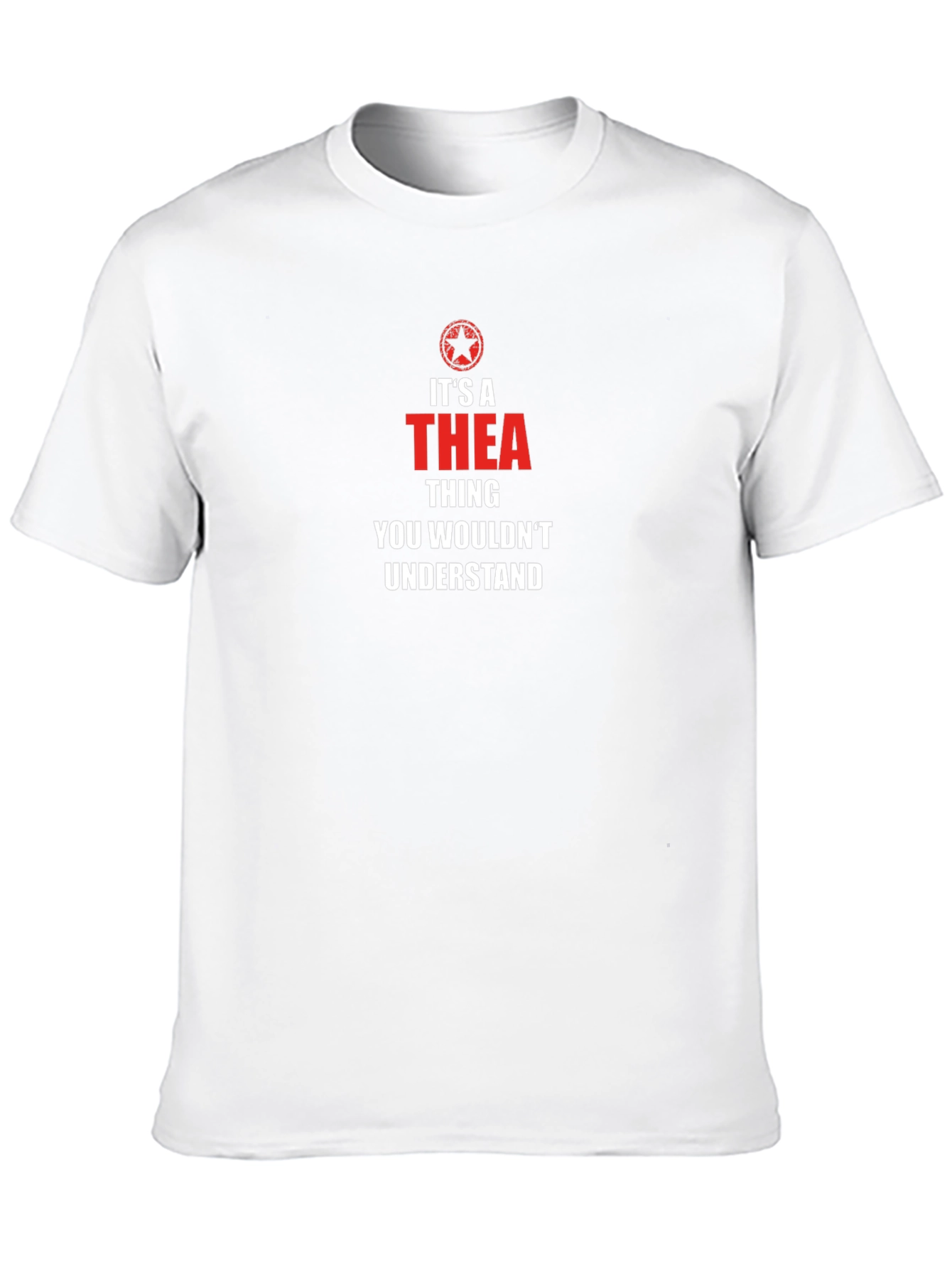 Its a Thea Thing T-Shirt Funny Personalized Name Tee