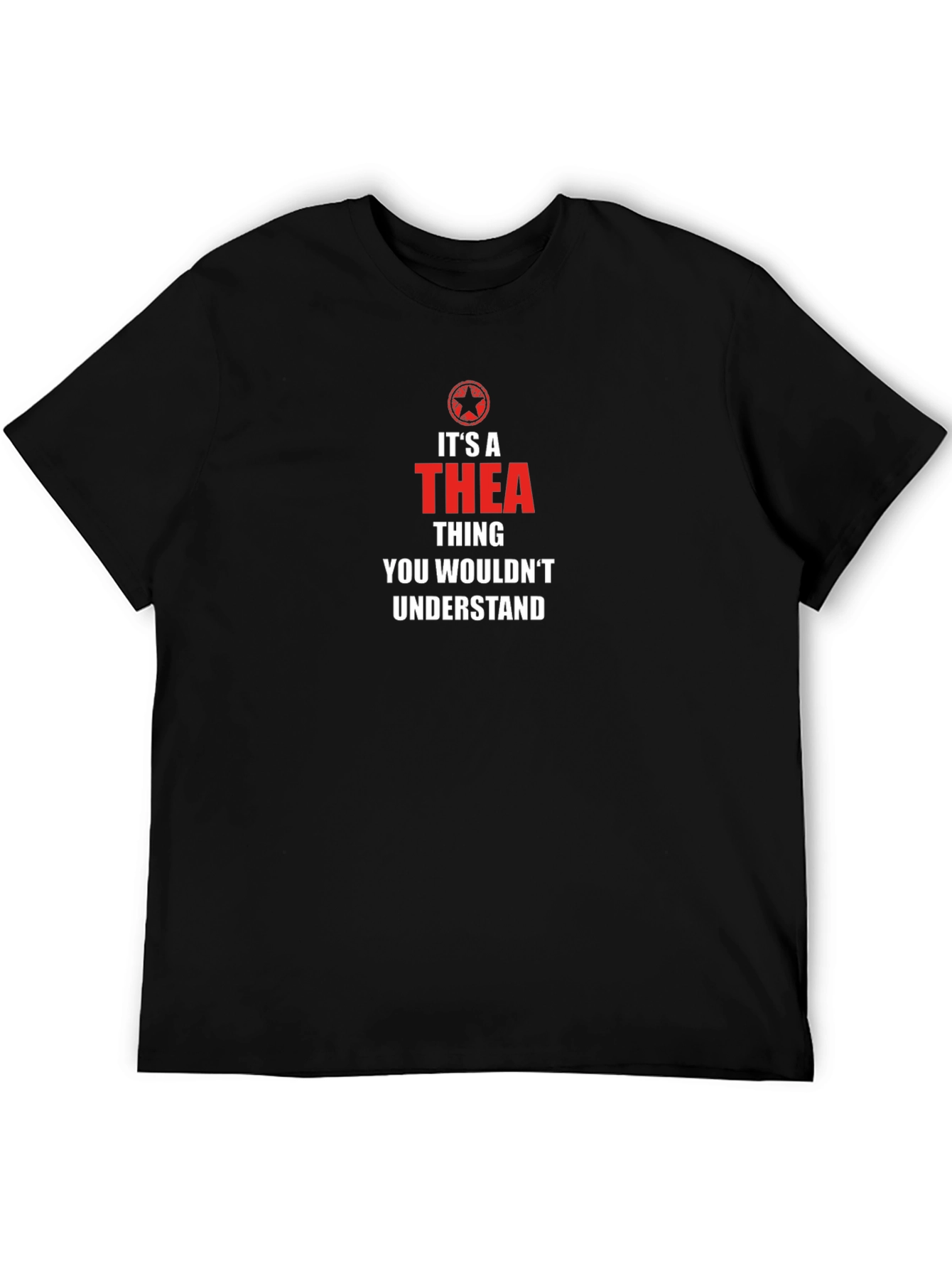Its a Thea Thing T-Shirt Funny Personalized Name Tee