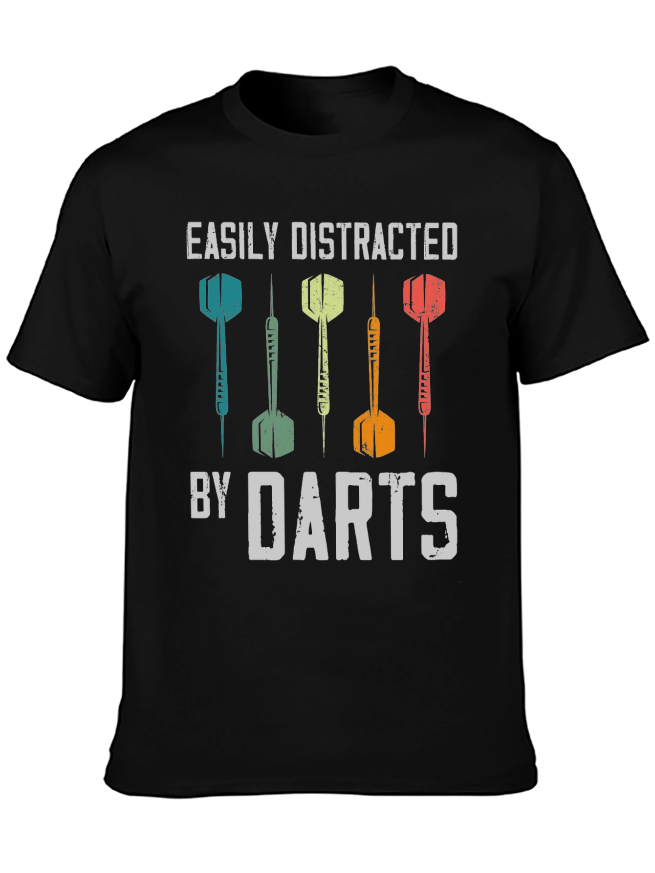 Easily Distracted By Darts Graphic T-Shirt